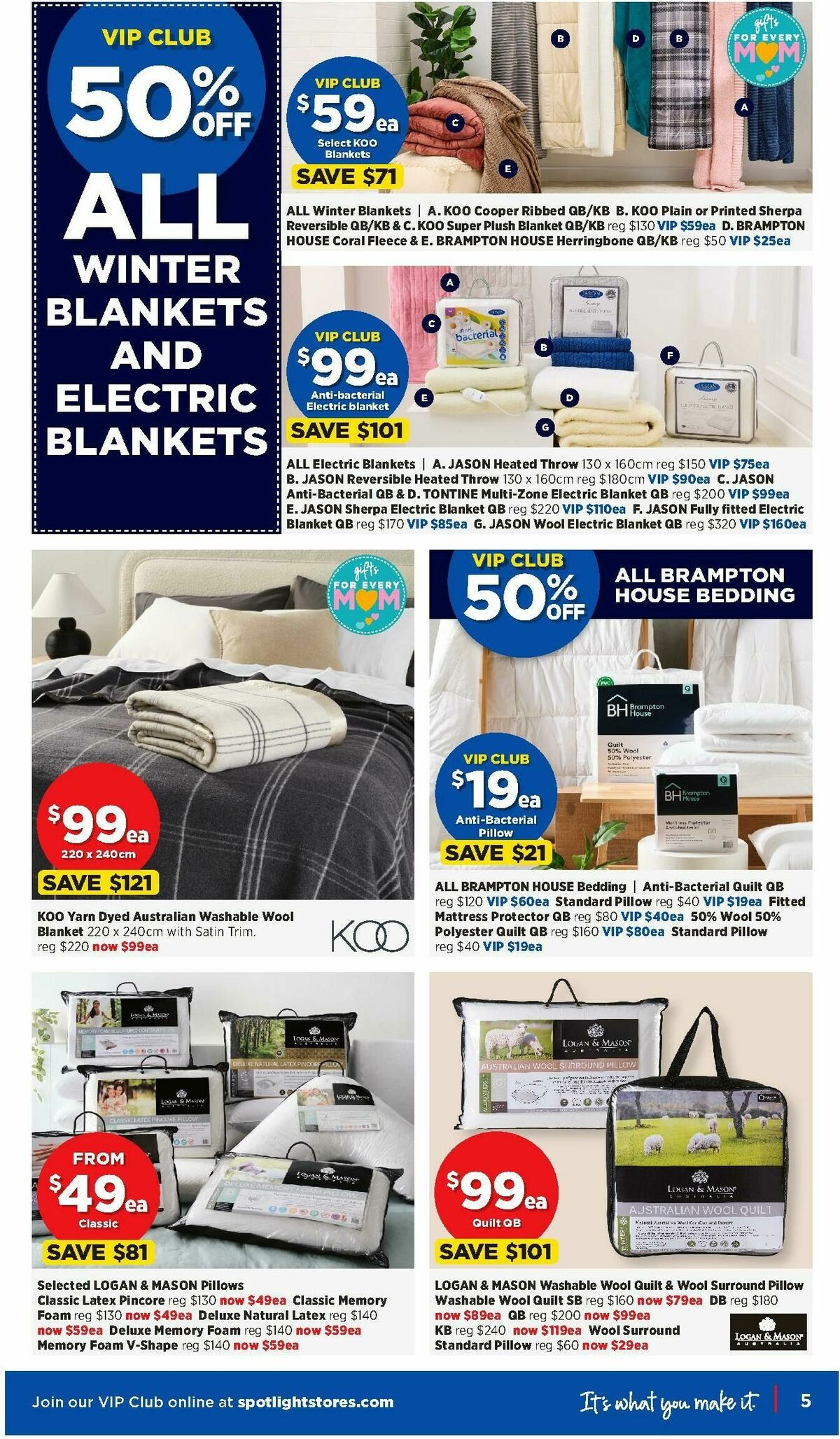 Spotlight Catalogues from 30 April