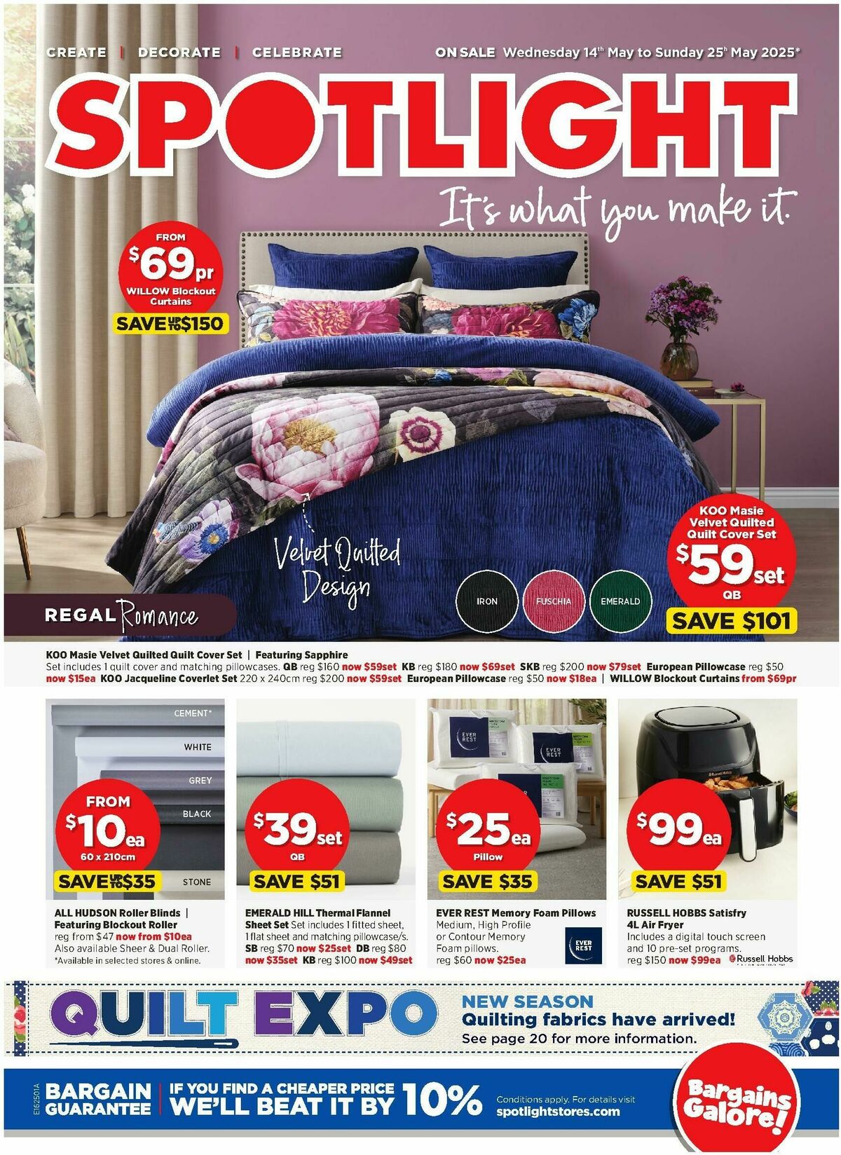 Spotlight Catalogues from 14 May