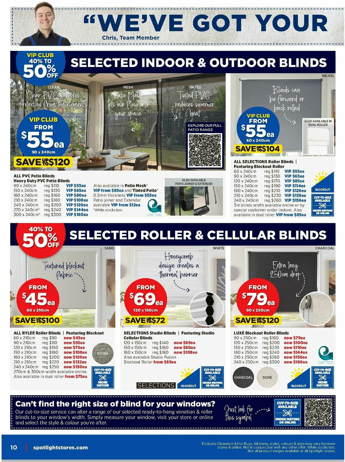 Spotlight Catalogues from 14 May