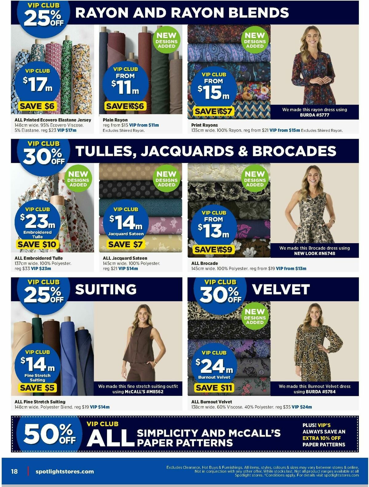 Spotlight Catalogues from 14 May