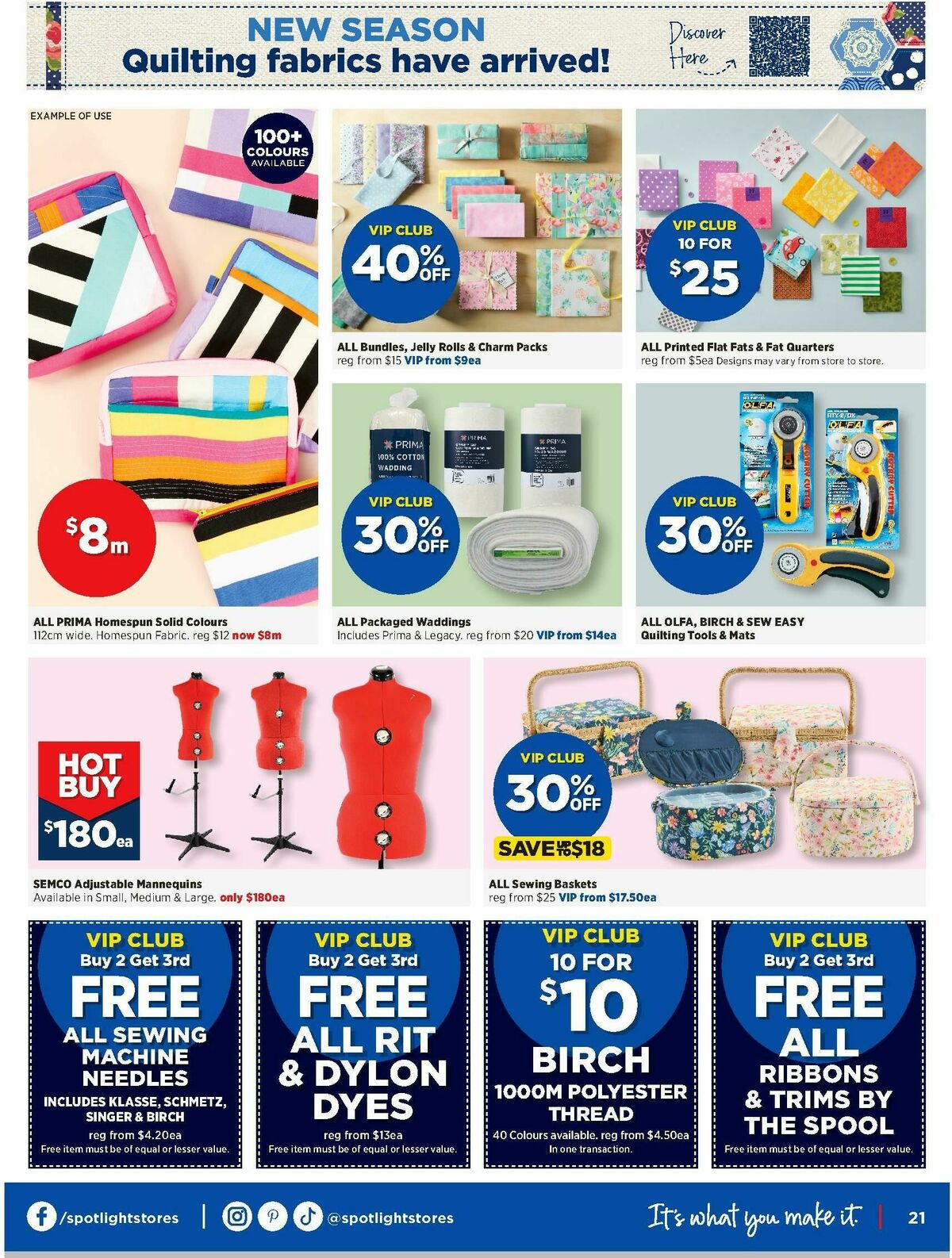 Spotlight Catalogues from 14 May