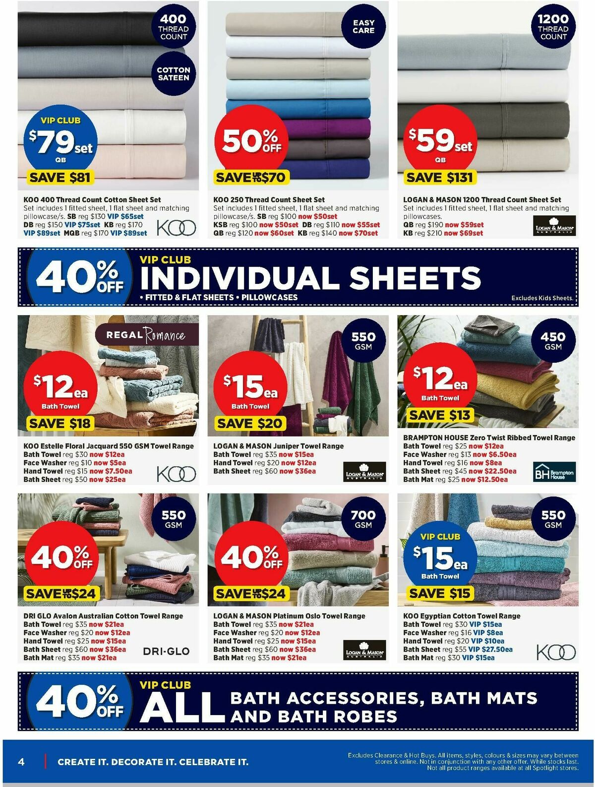 Spotlight Catalogues from 14 May