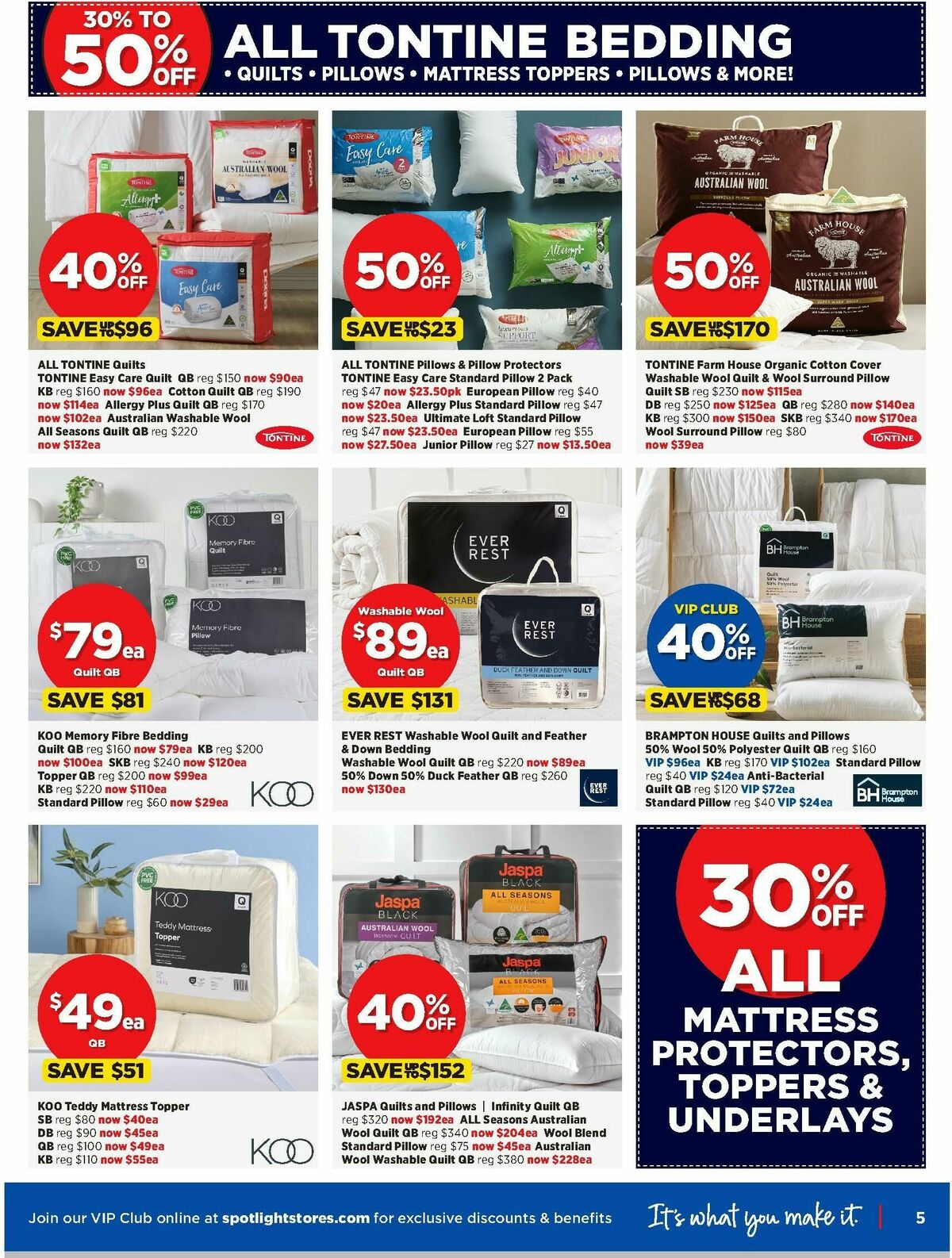 Spotlight Catalogues from 14 May