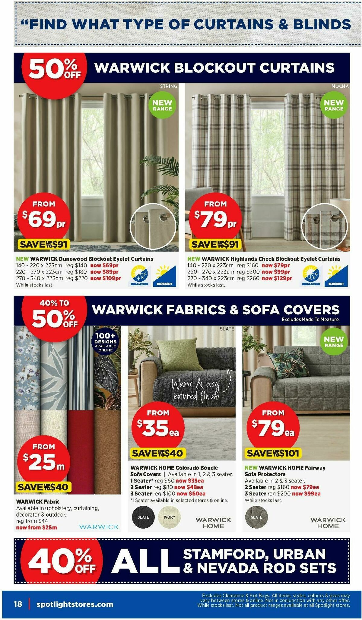 Spotlight Catalogues from 4 June