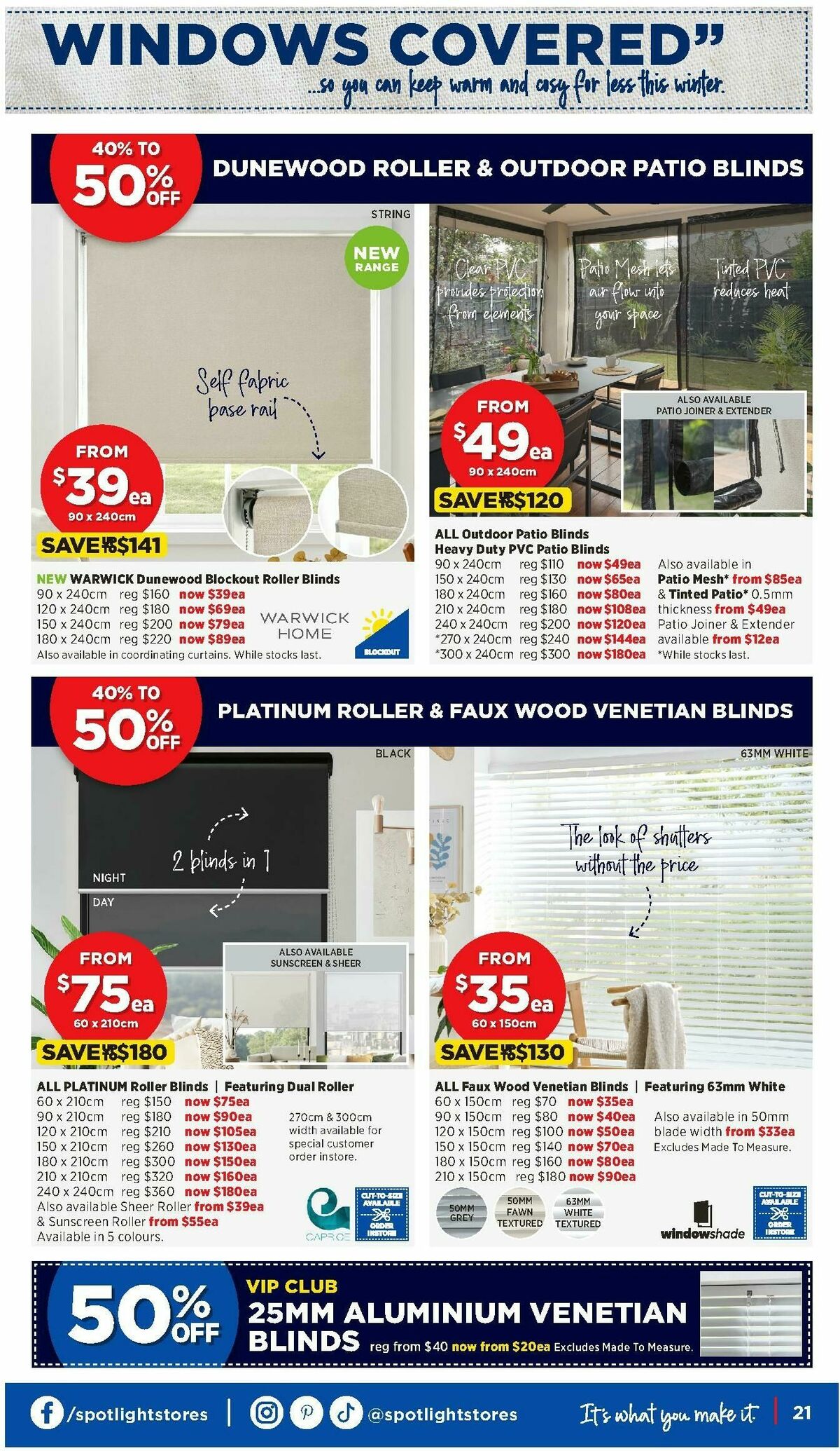 Spotlight Catalogues from 4 June