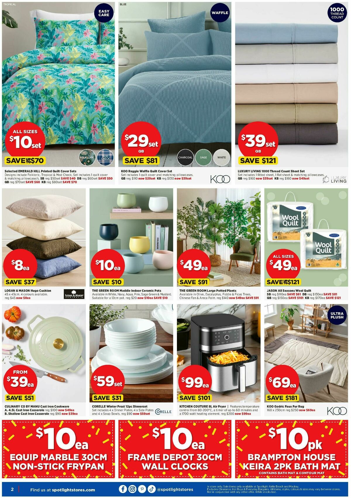 Spotlight Grand Opening Sale Airlie Beach Catalogues from 4 June