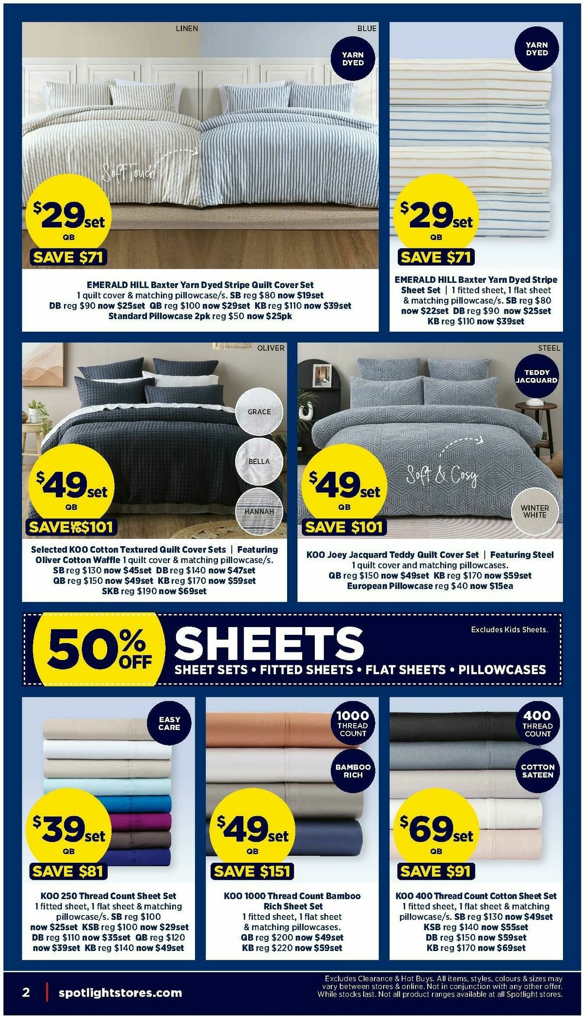 Spotlight Catalogues from 18 June