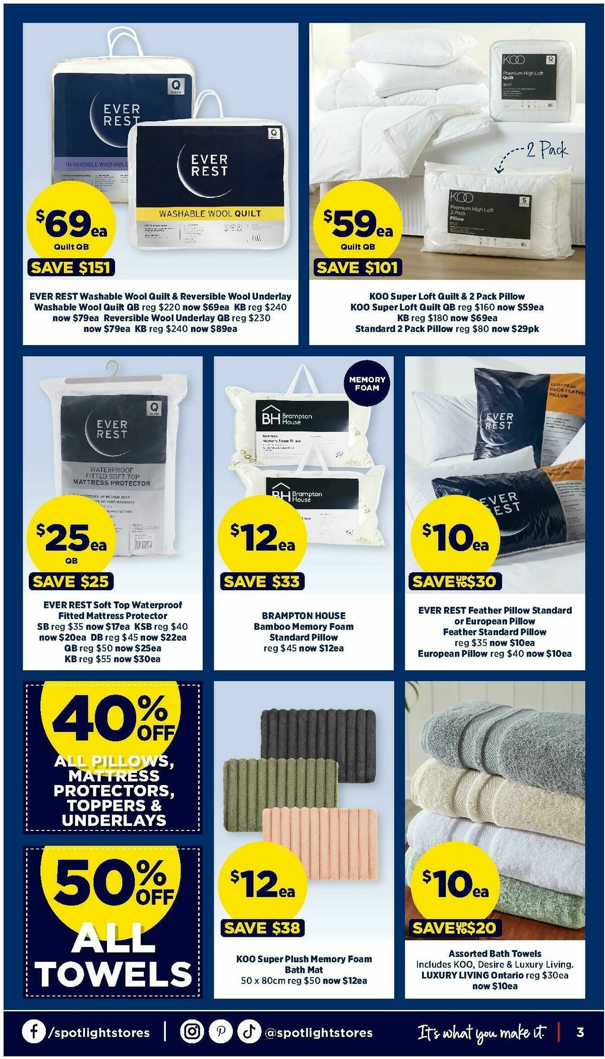 Spotlight Catalogues from 18 June