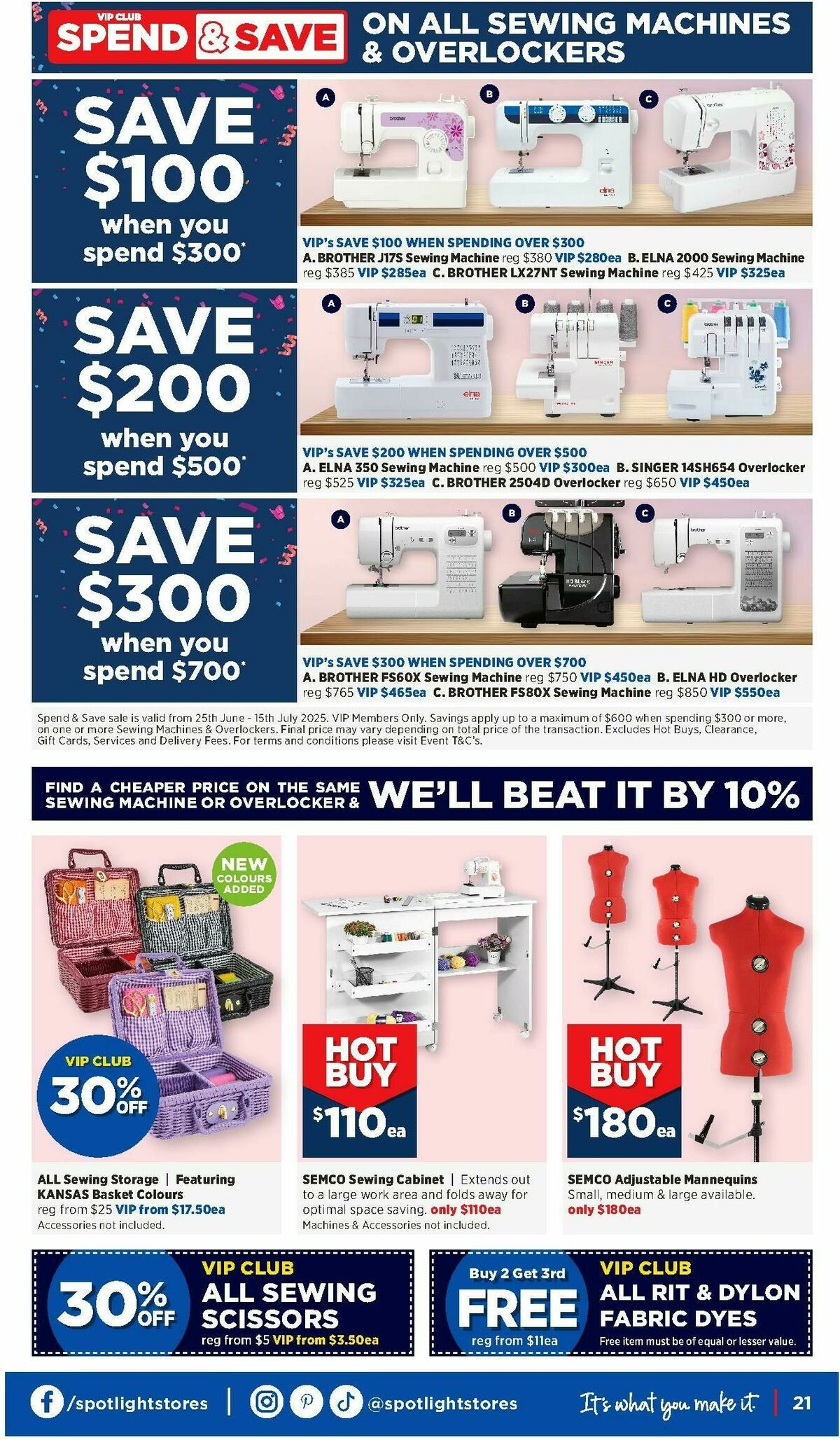 Spotlight Catalogues from 25 June