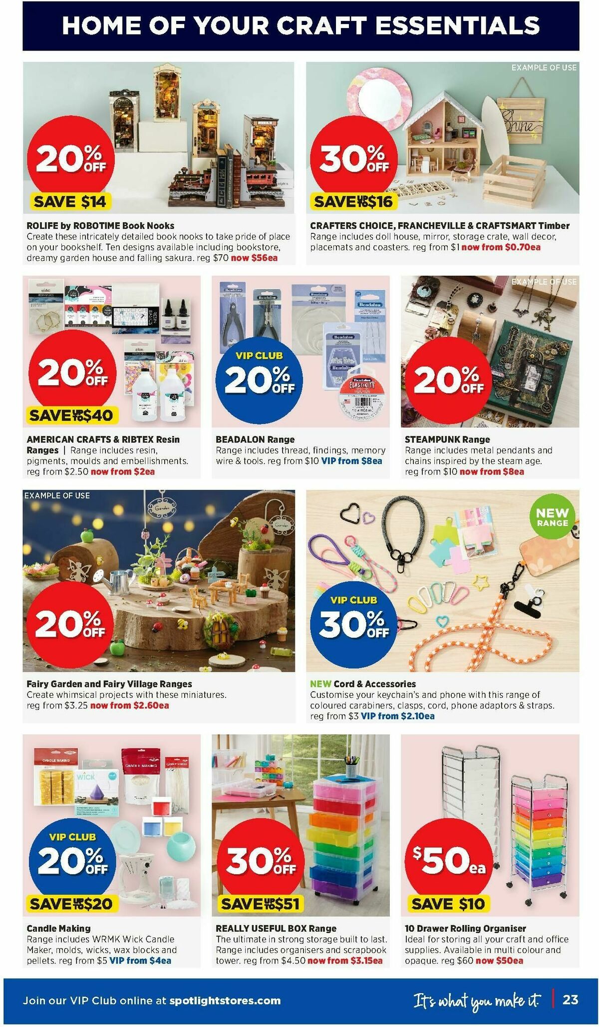 Spotlight Catalogues from 25 June