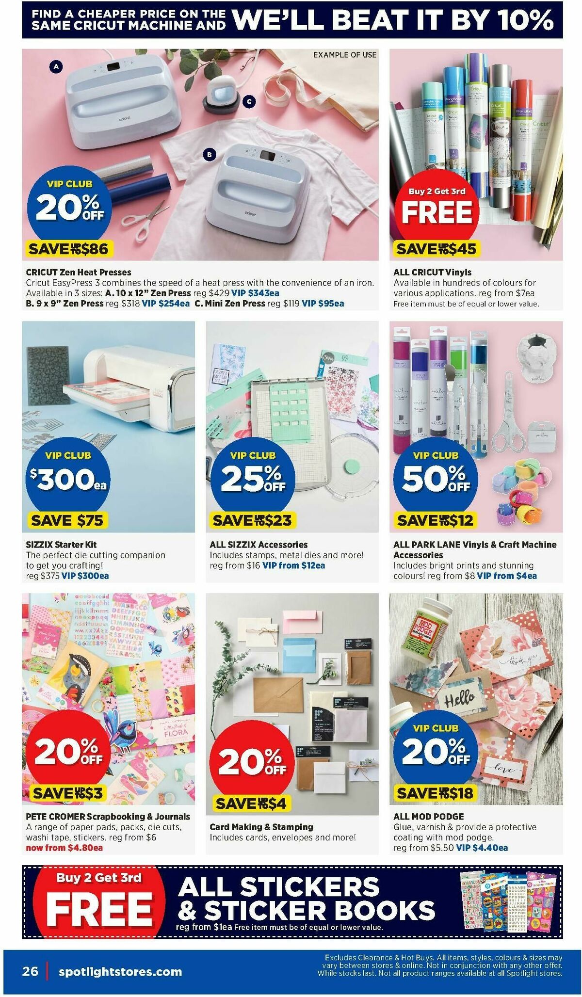 Spotlight Catalogues from 25 June