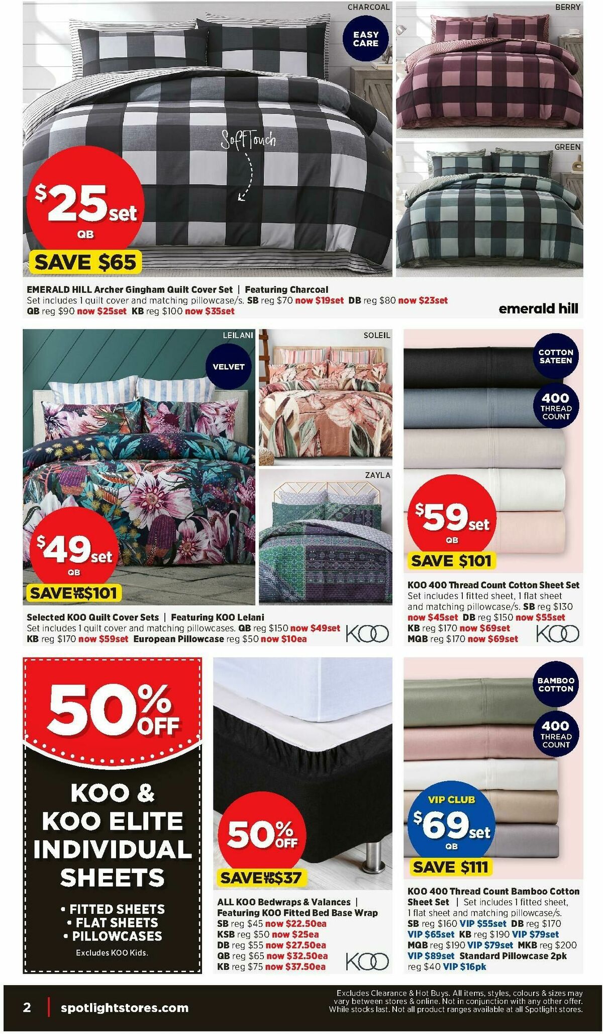 Spotlight Catalogues from 9 July