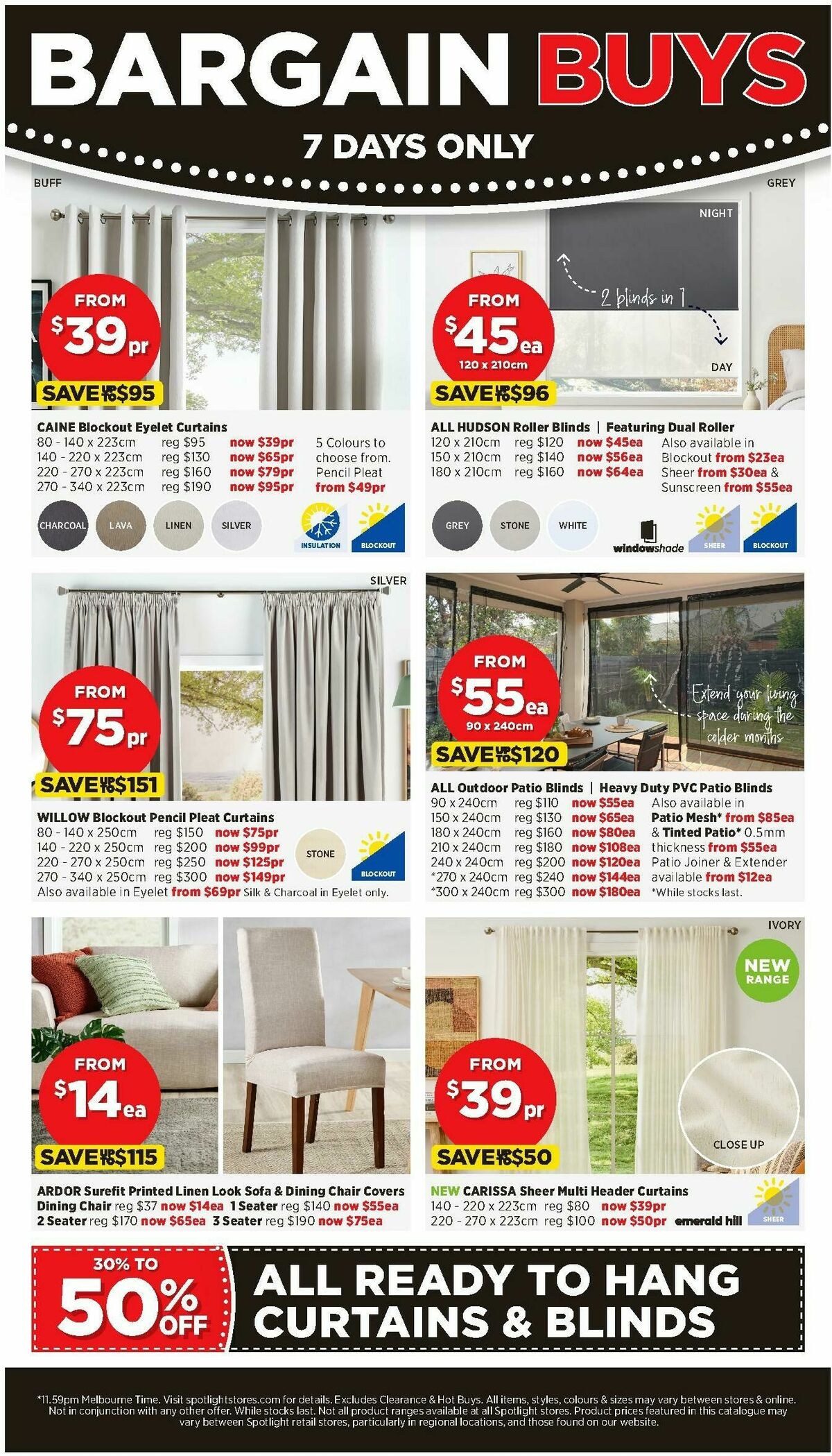 Spotlight Catalogues from 9 July