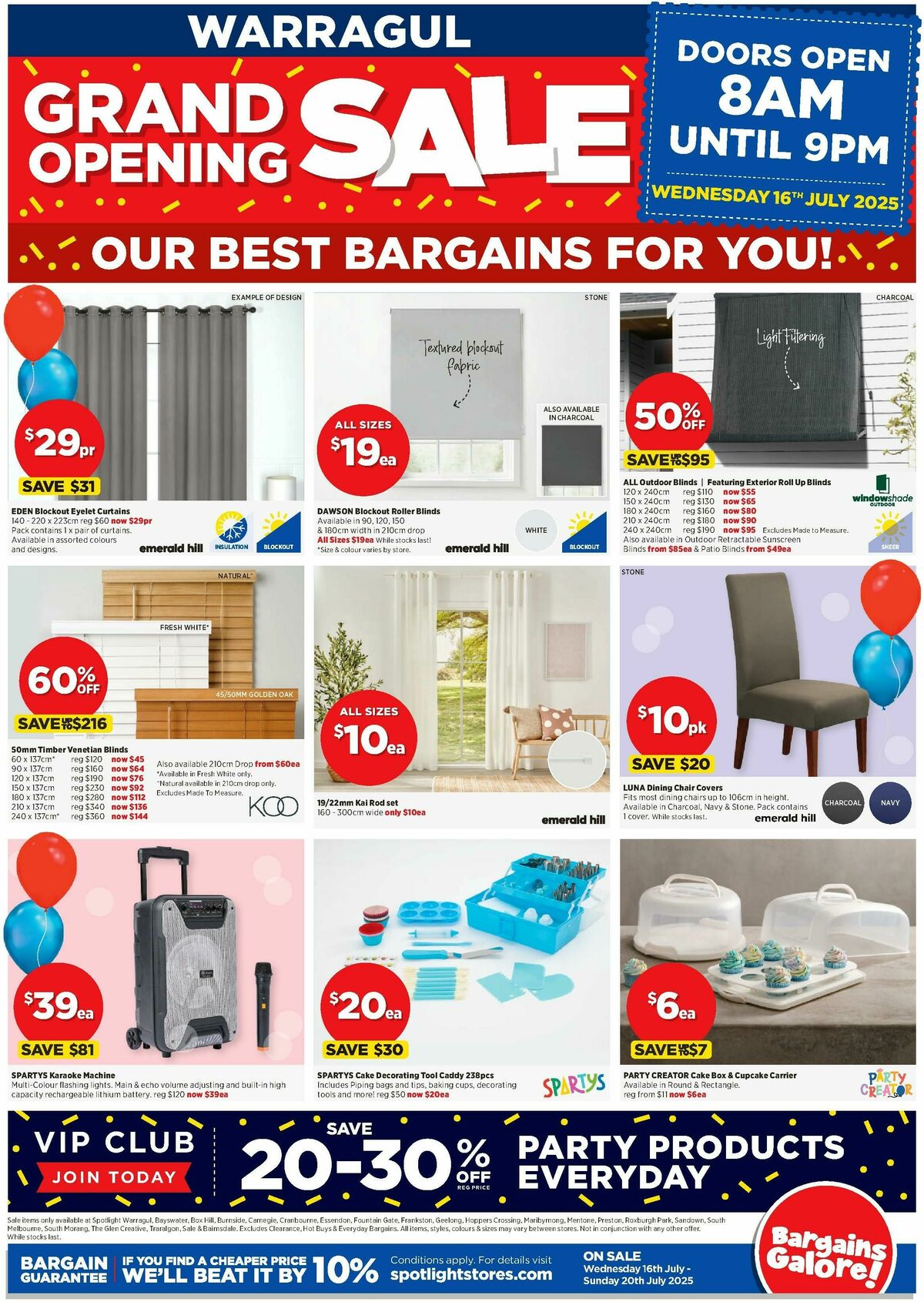 Spotlight Catalogues from 16 July