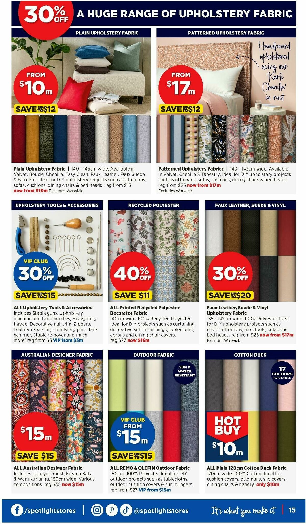 Spotlight Catalogues from 16 July