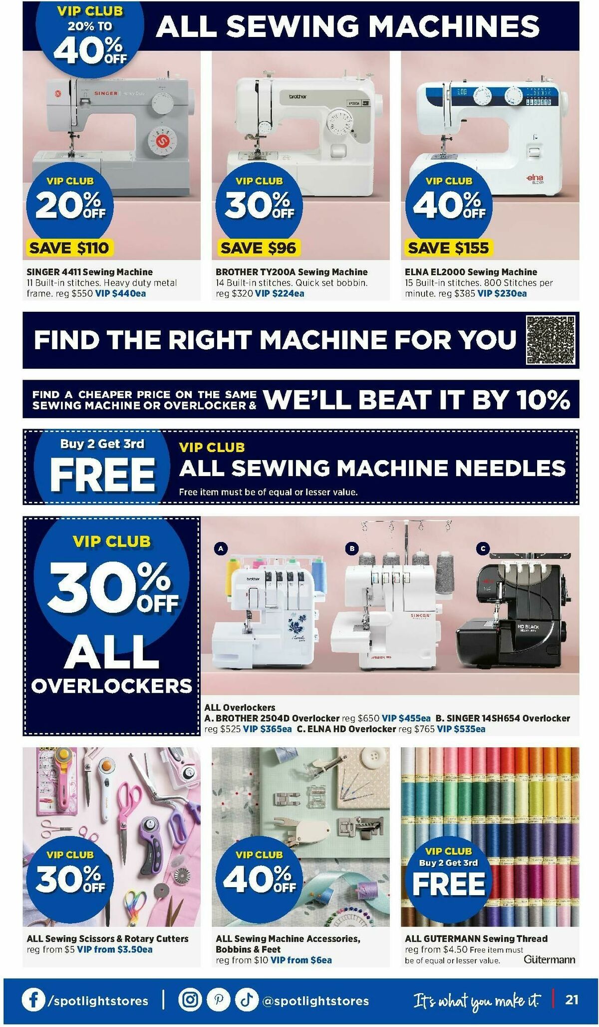 Spotlight Catalogues from 16 July