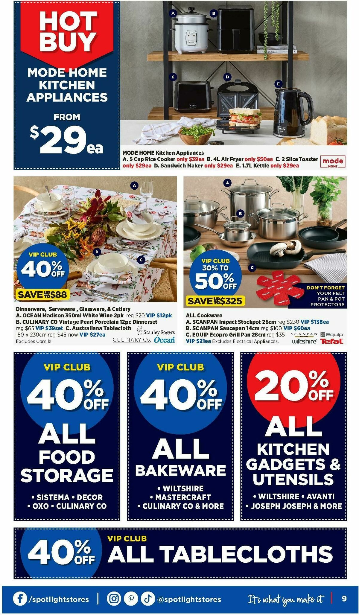 Spotlight Catalogues from 16 July