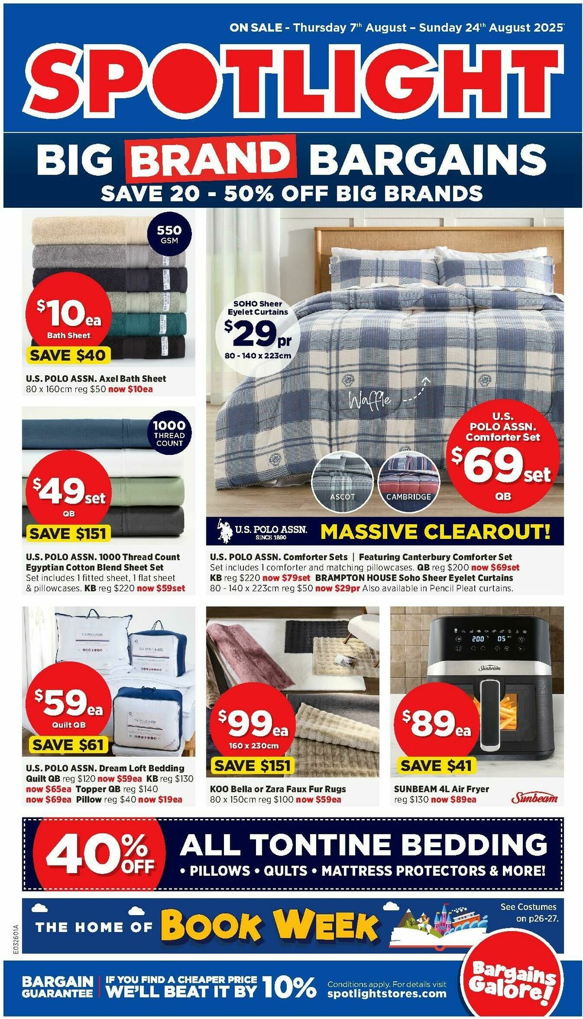 Spotlight Catalogues from 7 August