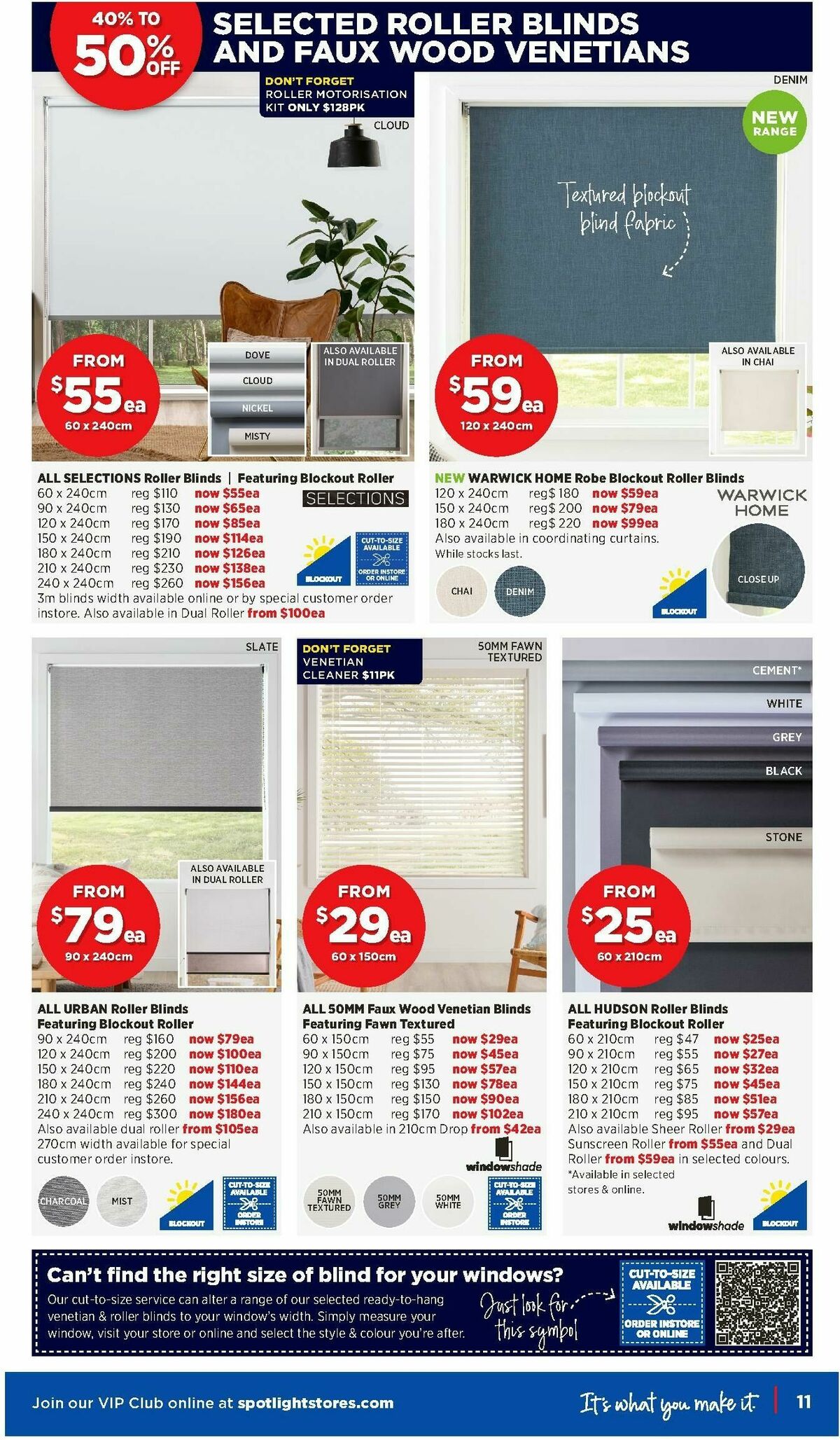 Spotlight Catalogues from 7 August