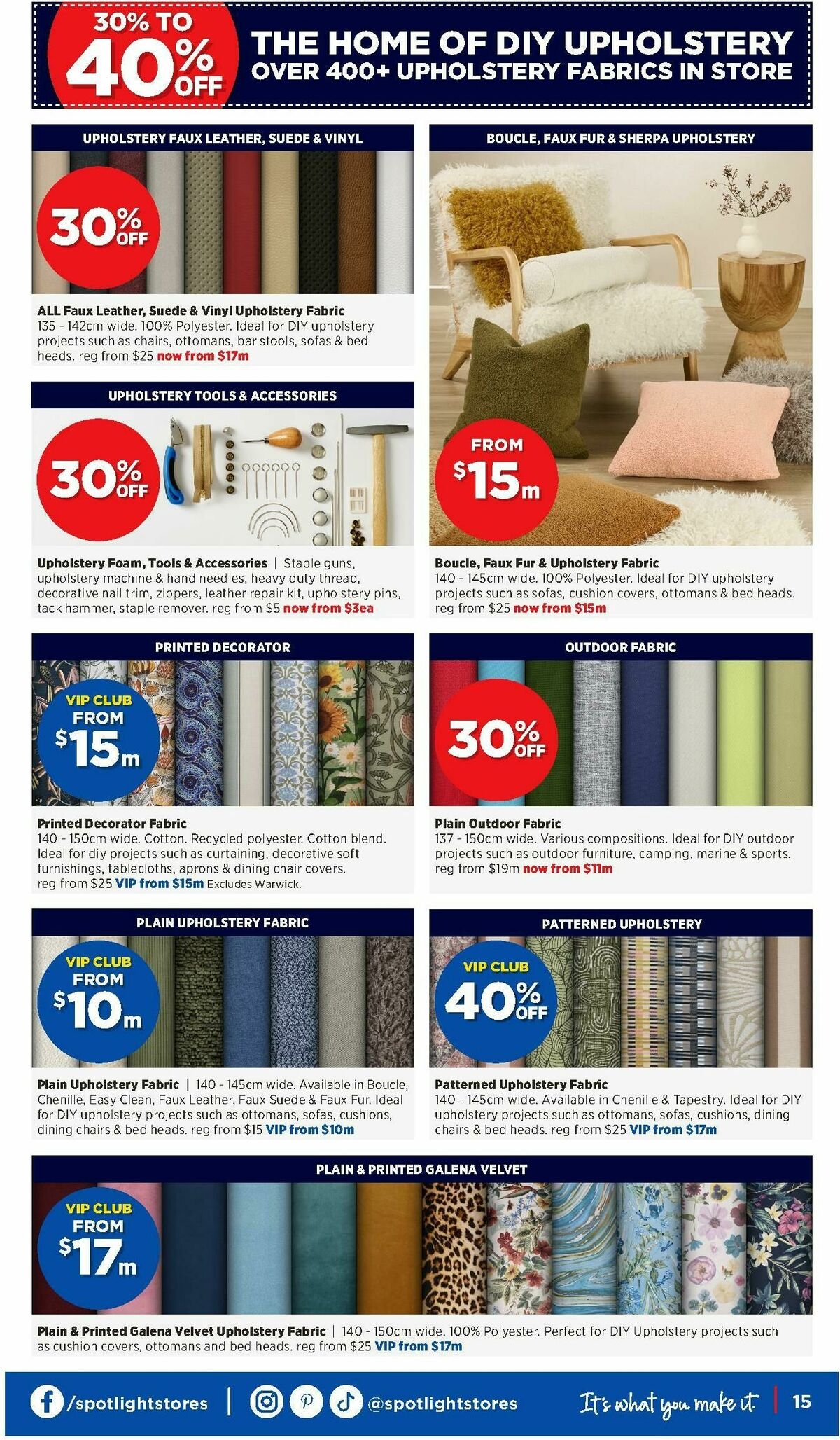 Spotlight Catalogues from 7 August