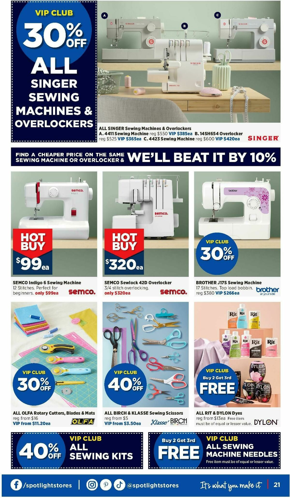 Spotlight Catalogues from 7 August