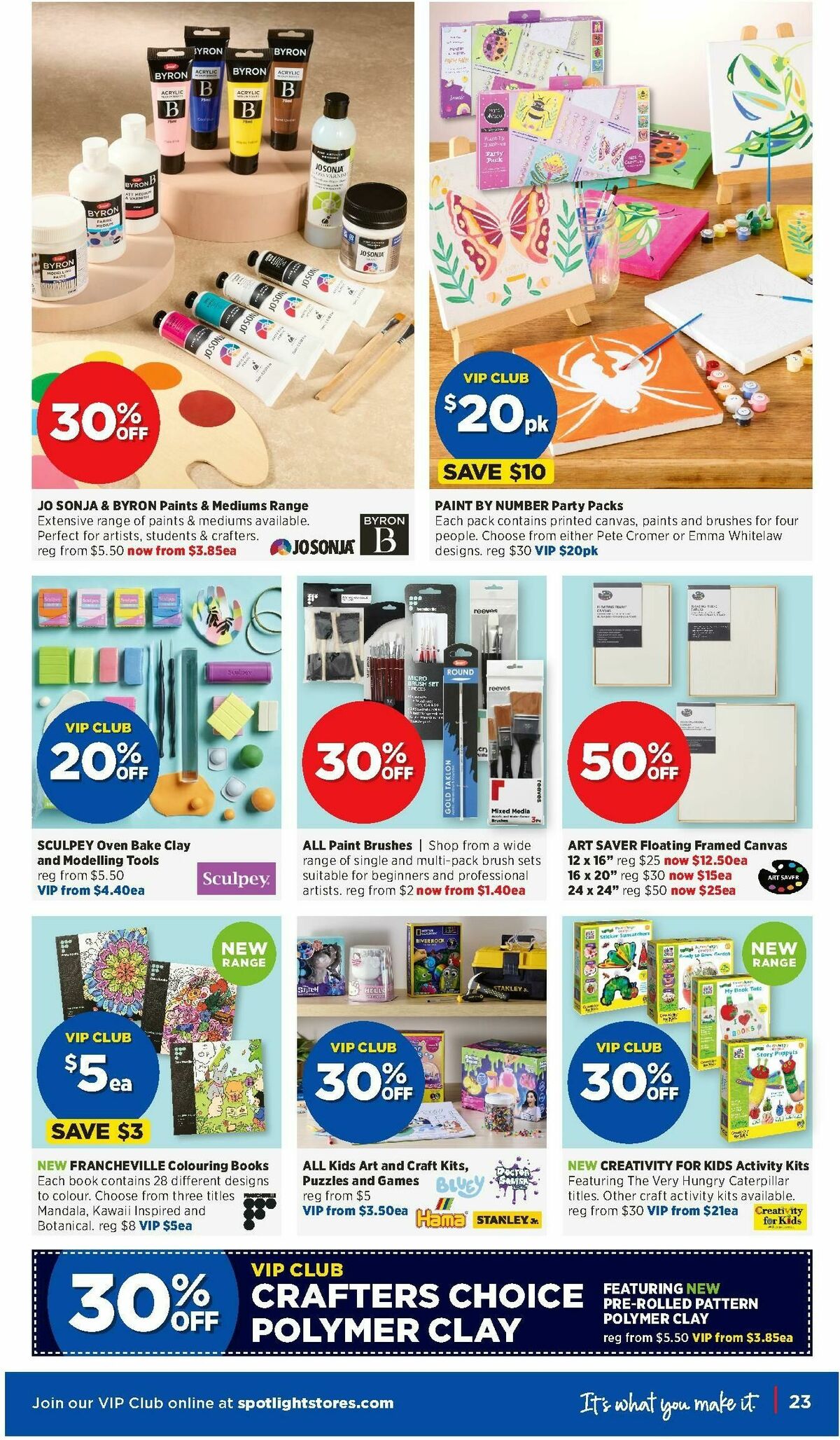 Spotlight Catalogues from 7 August