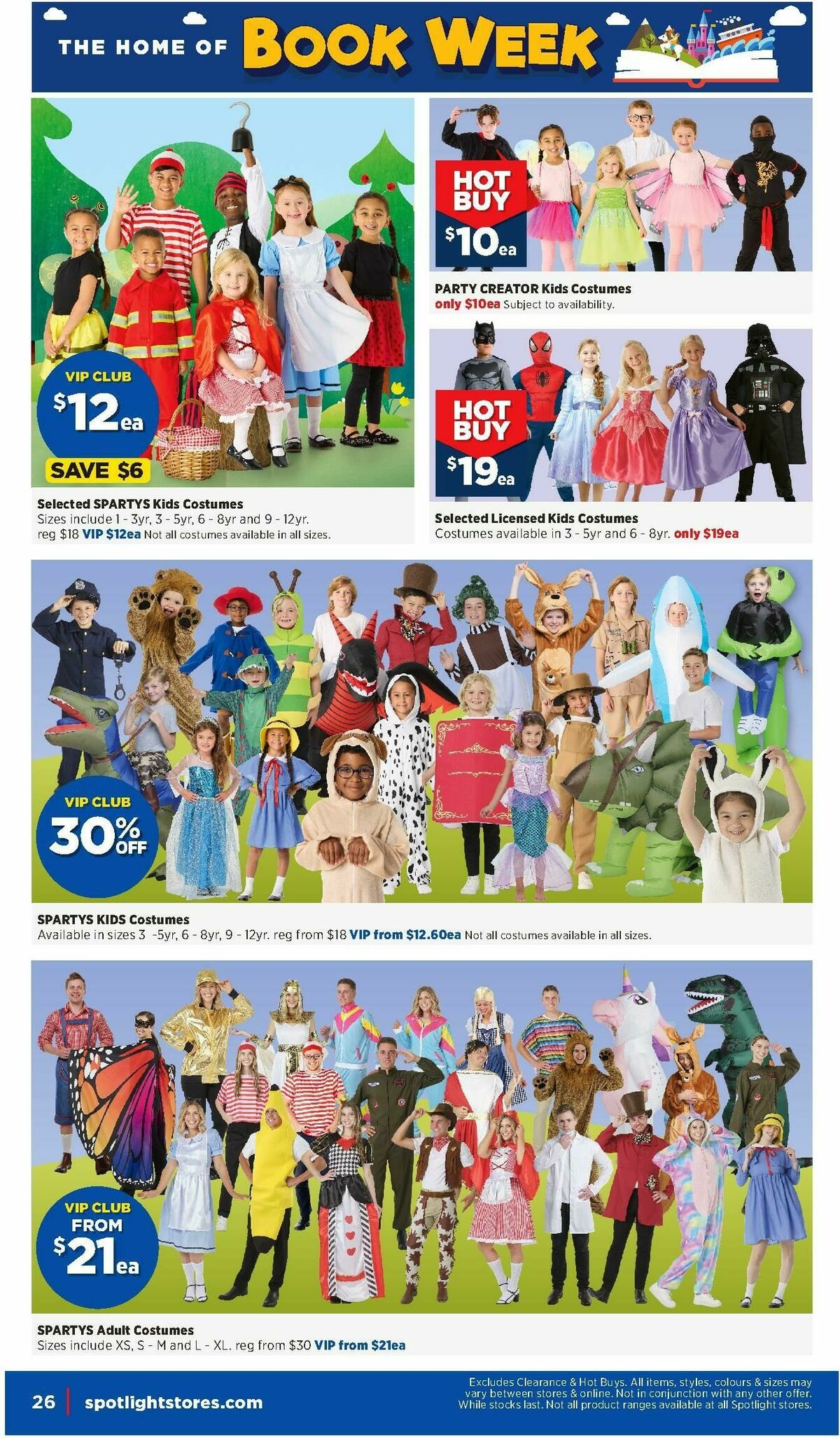 Spotlight Catalogues from 7 August