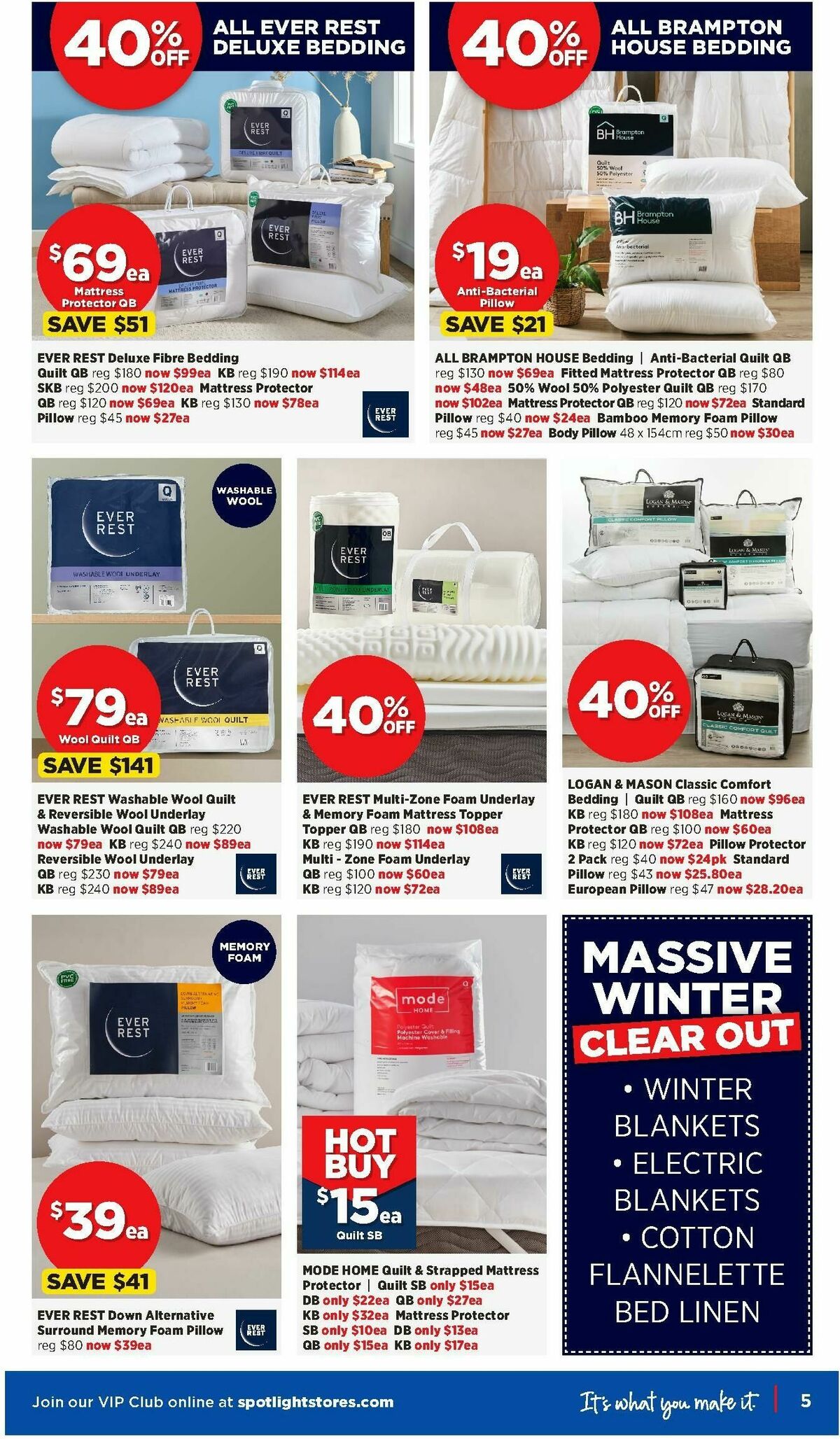 Spotlight Catalogues from 7 August