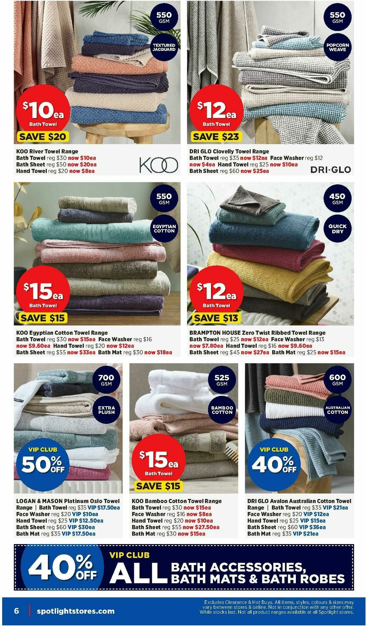 Spotlight Catalogues from 7 August