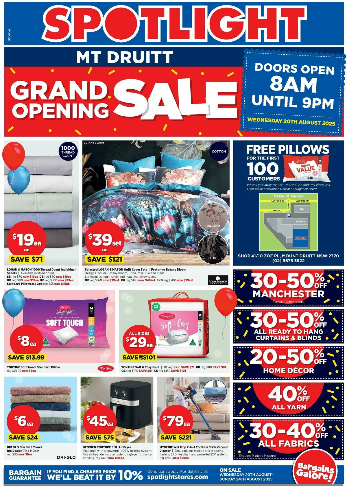 Spotlight Catalogues from 20 August