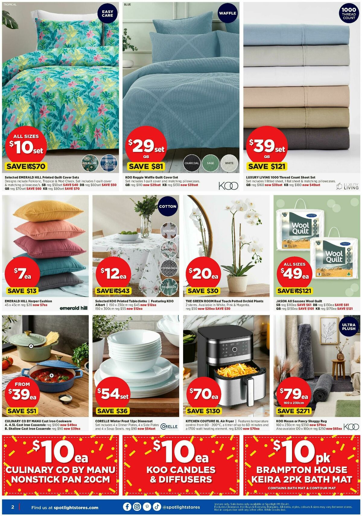 Spotlight Catalogues from 20 August