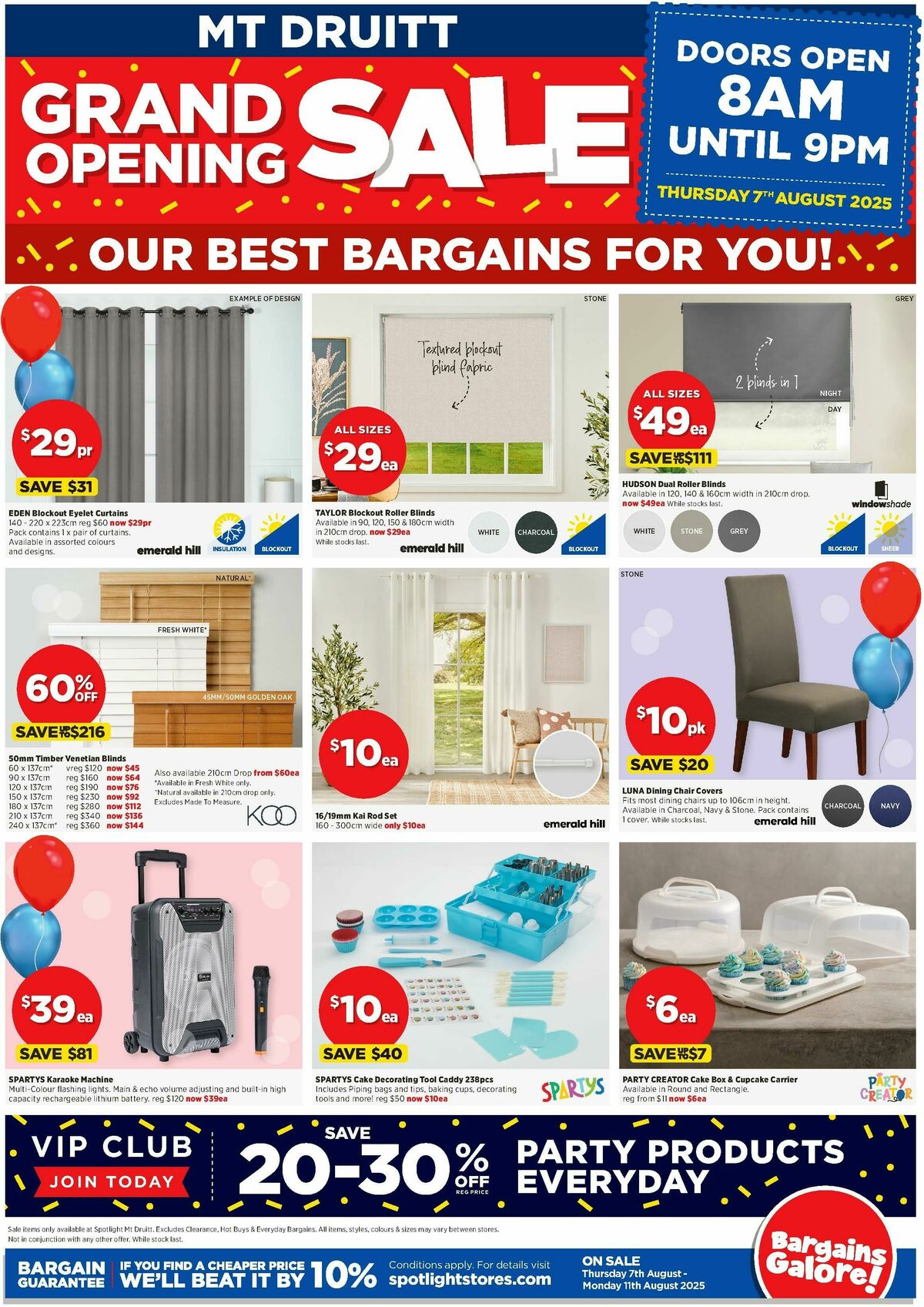 Spotlight Catalogues from 20 August