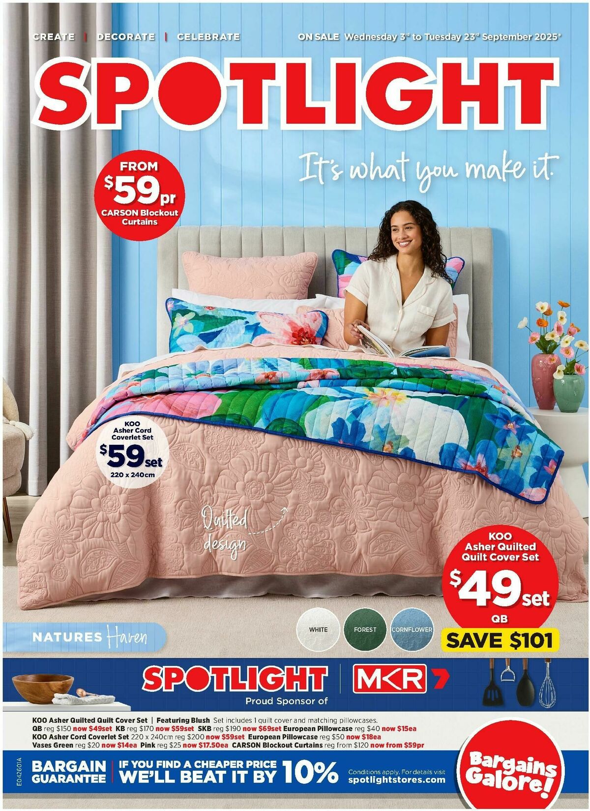 Spotlight Catalogues from 3 September