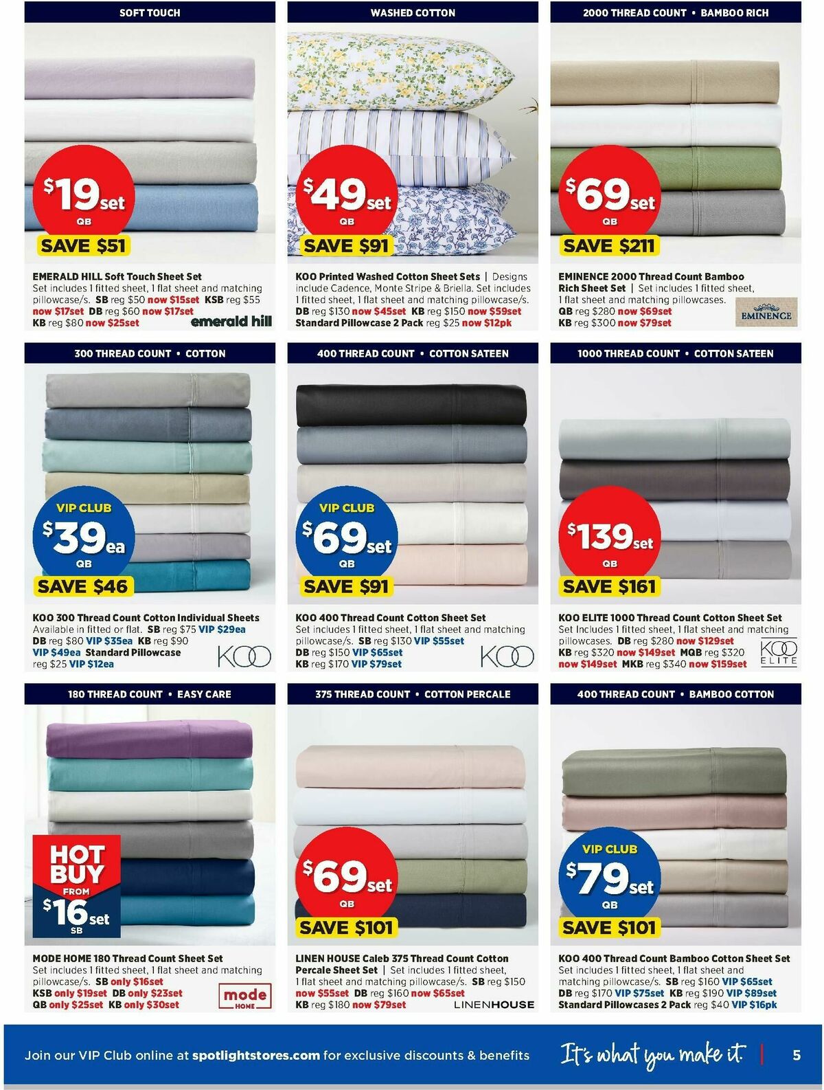 Spotlight Catalogues from 3 September