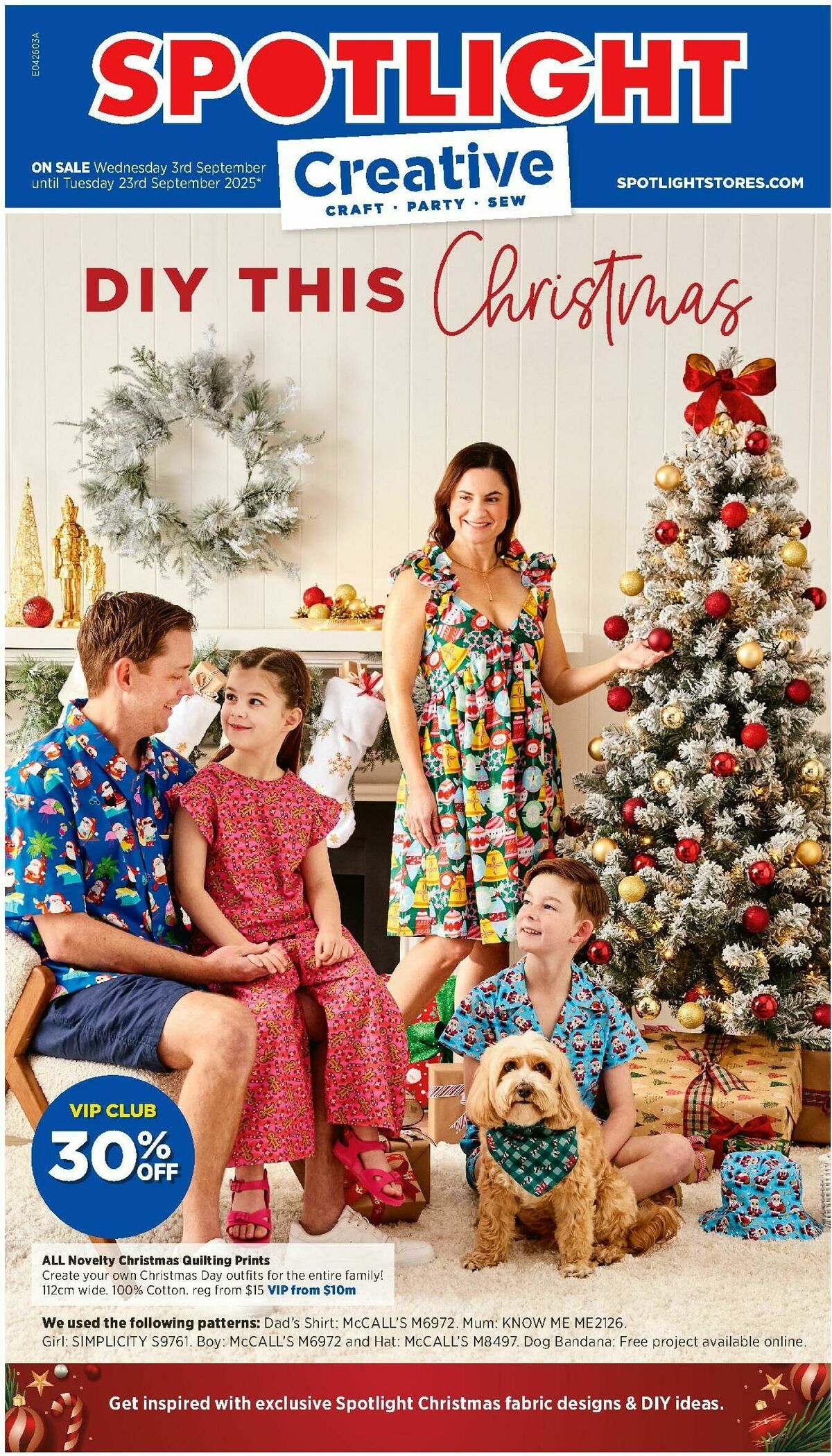 Spotlight DIY this Christmas Catalogues from 3 September
