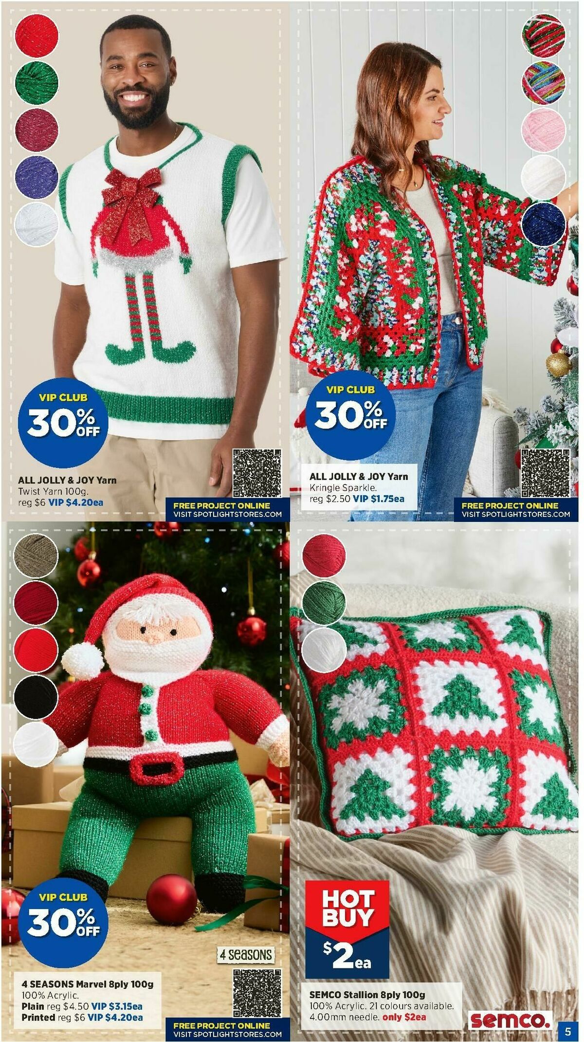 Spotlight DIY this Christmas Catalogues from 3 September