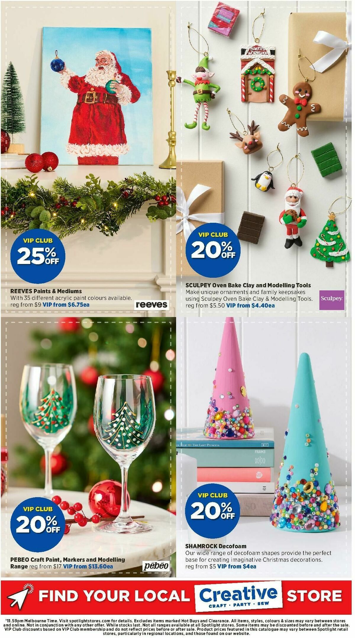 Spotlight DIY this Christmas Catalogues from 3 September