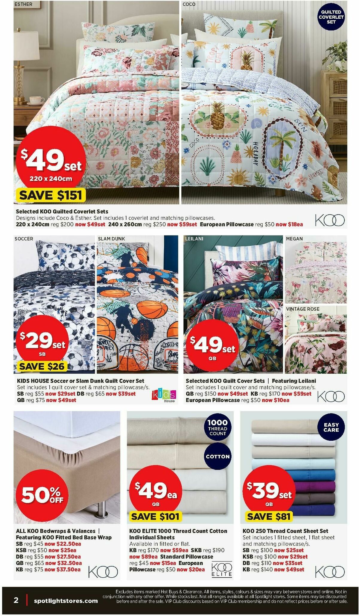 Spotlight Catalogues from 17 September