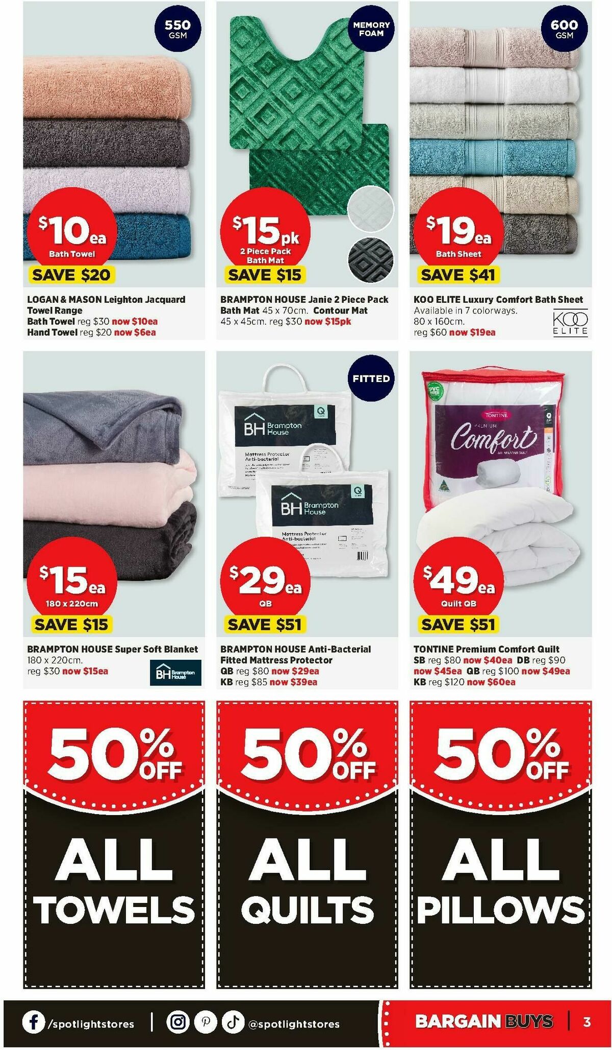 Spotlight Catalogues from 17 September