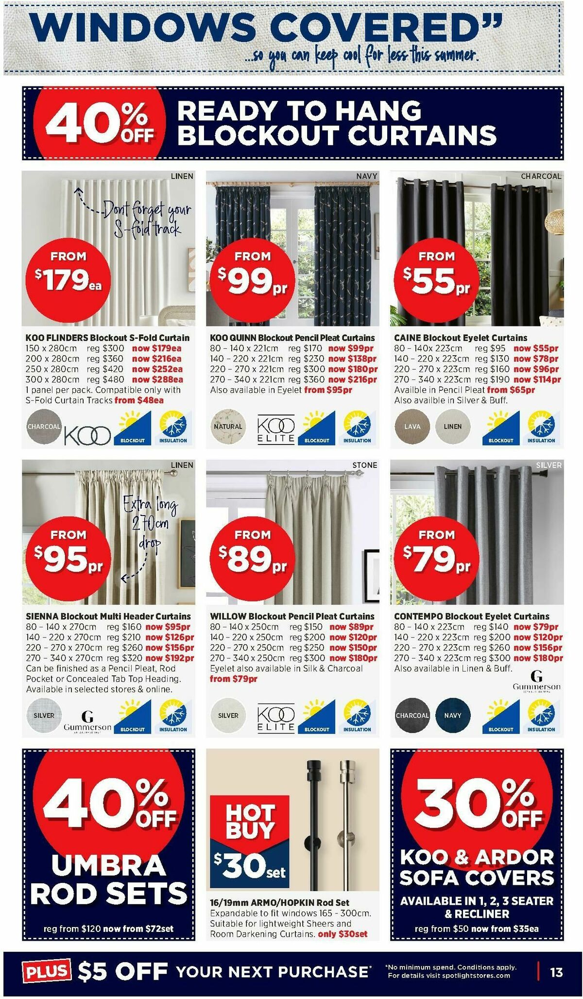 Spotlight Catalogues from 24 September