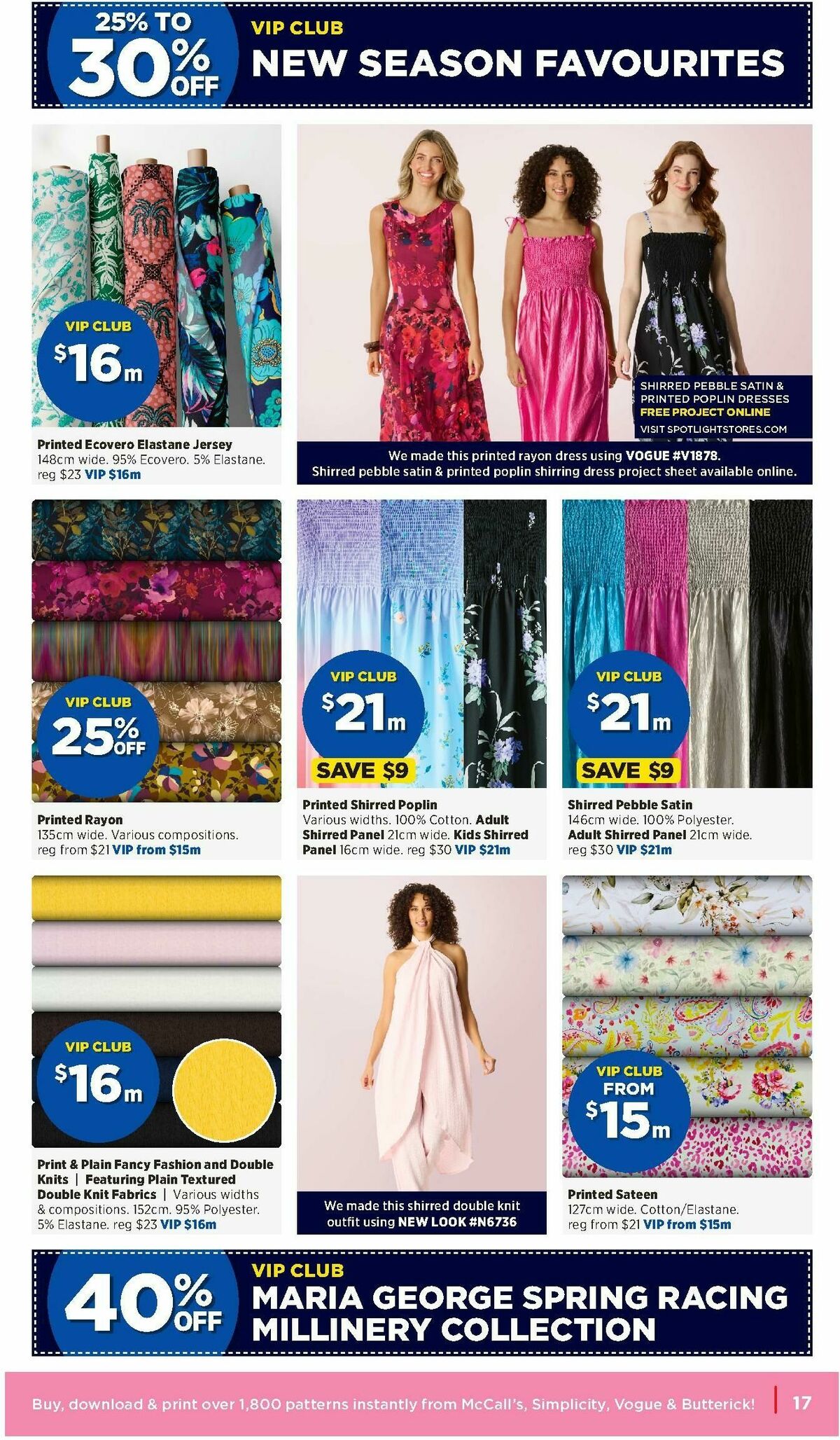 Spotlight Catalogues from 24 September