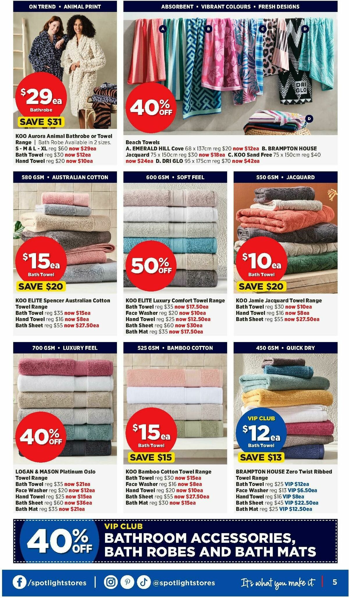 Spotlight Catalogues from 24 September