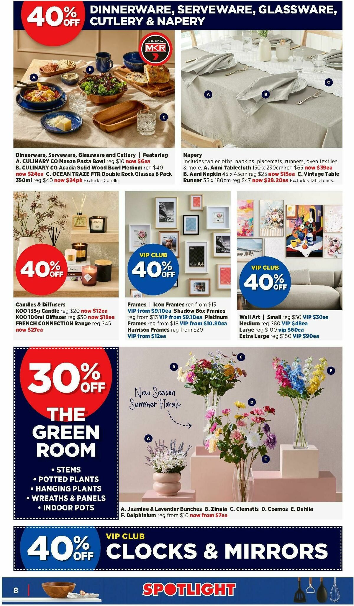 Spotlight Catalogues from 24 September