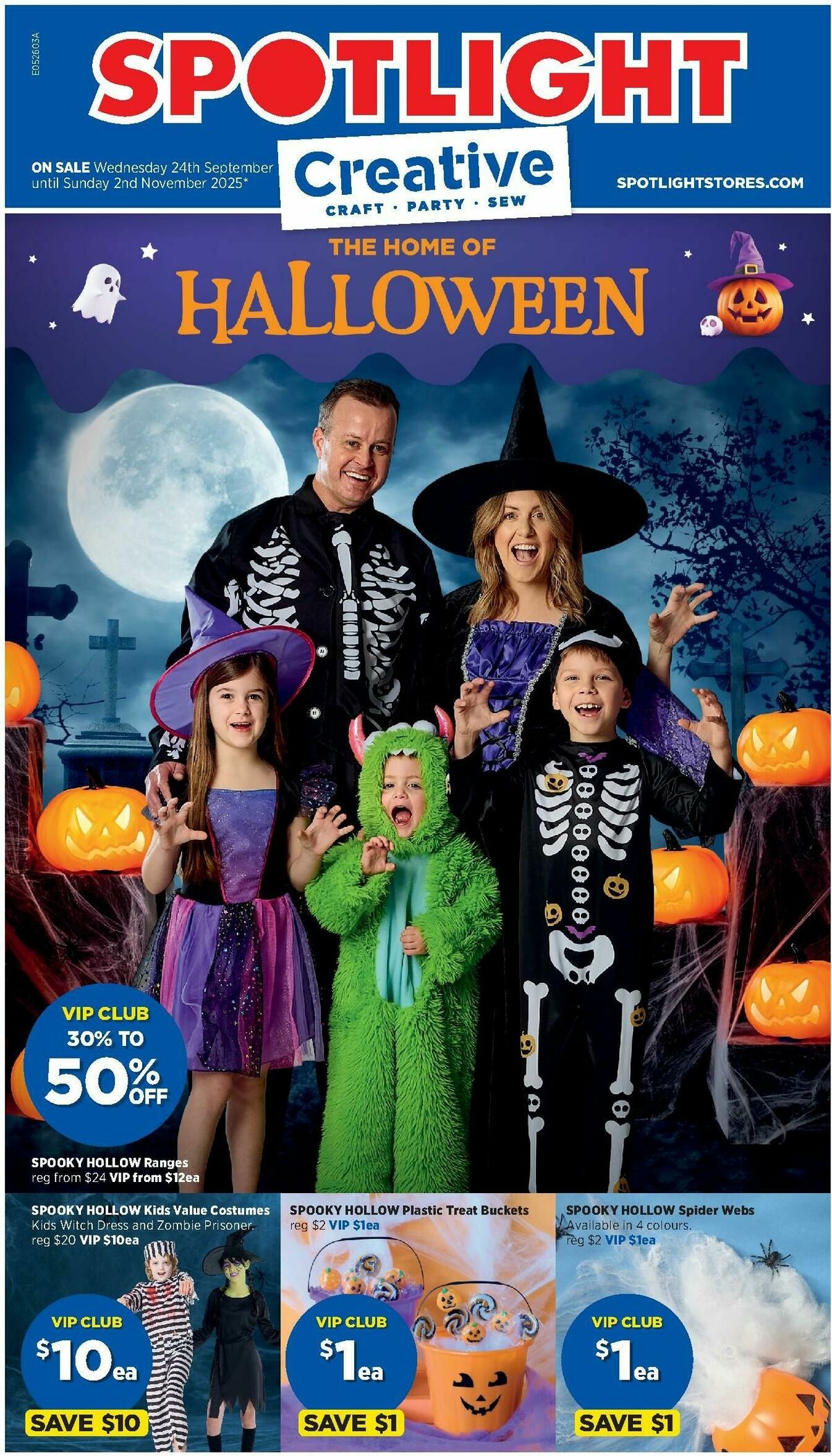 Spotlight The Home of Halloween Catalogues from 24 September
