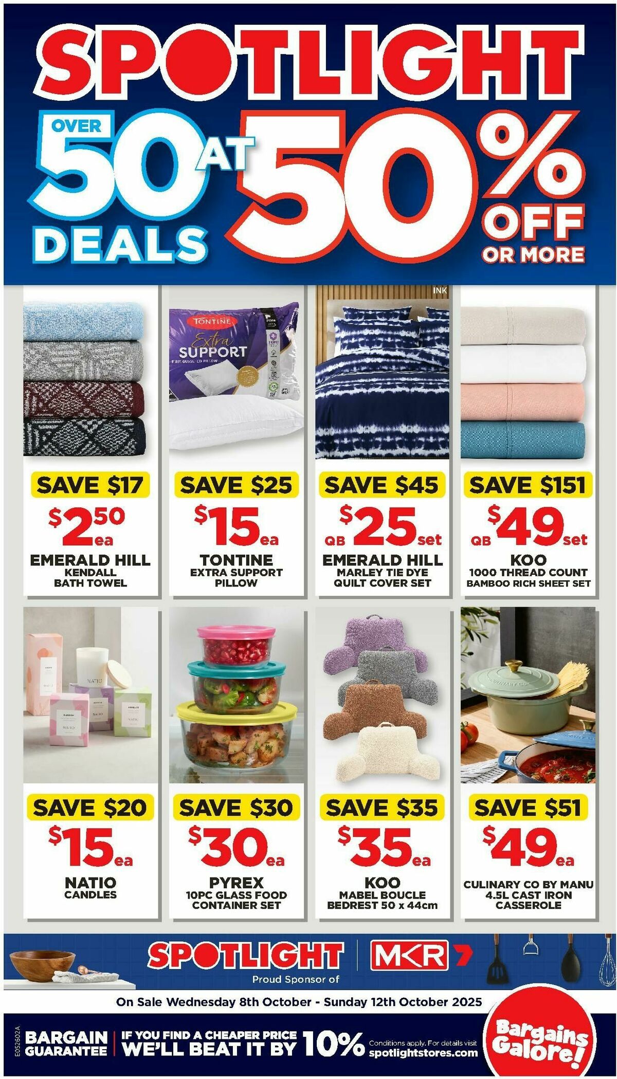 Spotlight Catalogues from 8 October