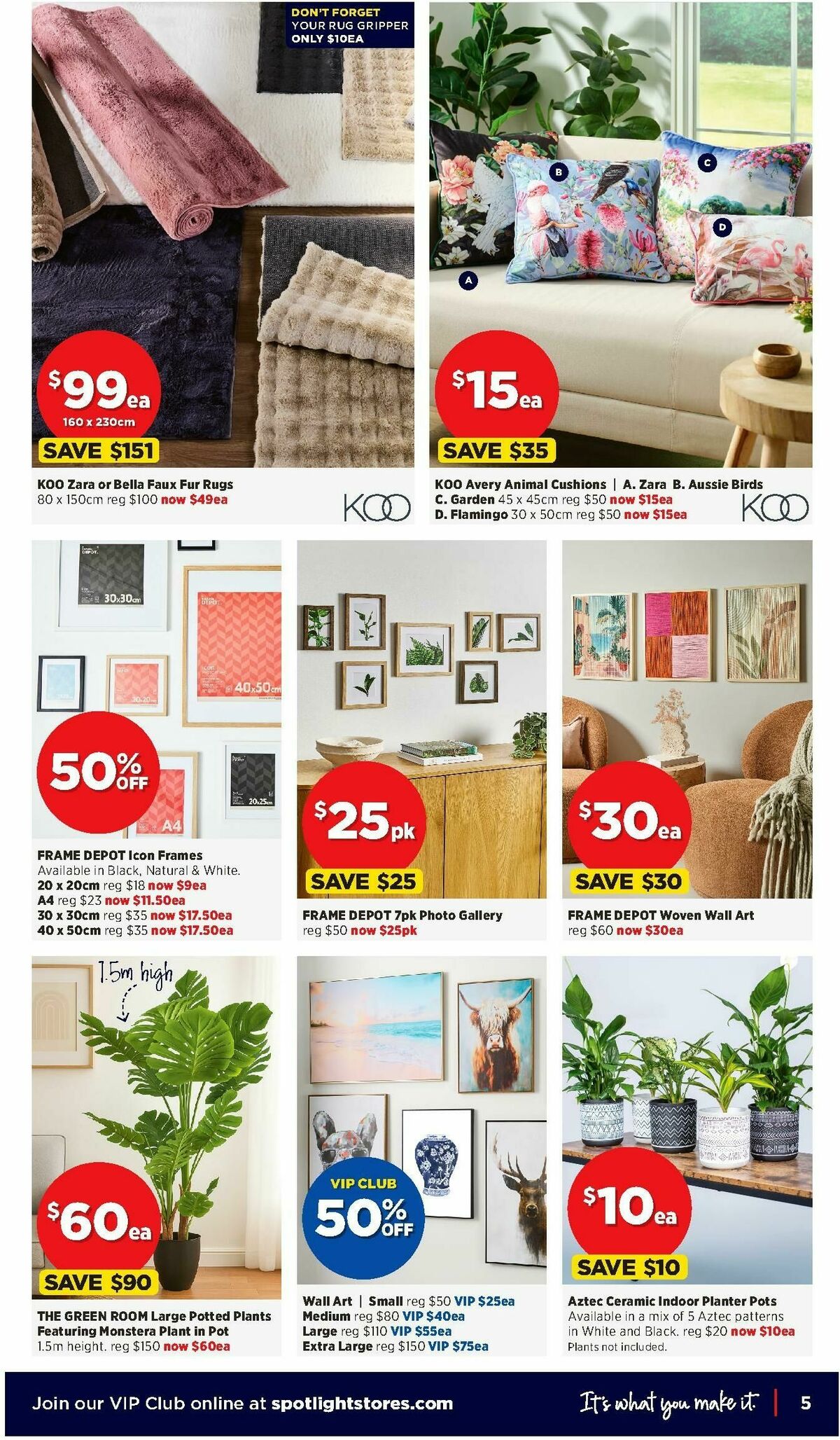 Spotlight Catalogues from 8 October