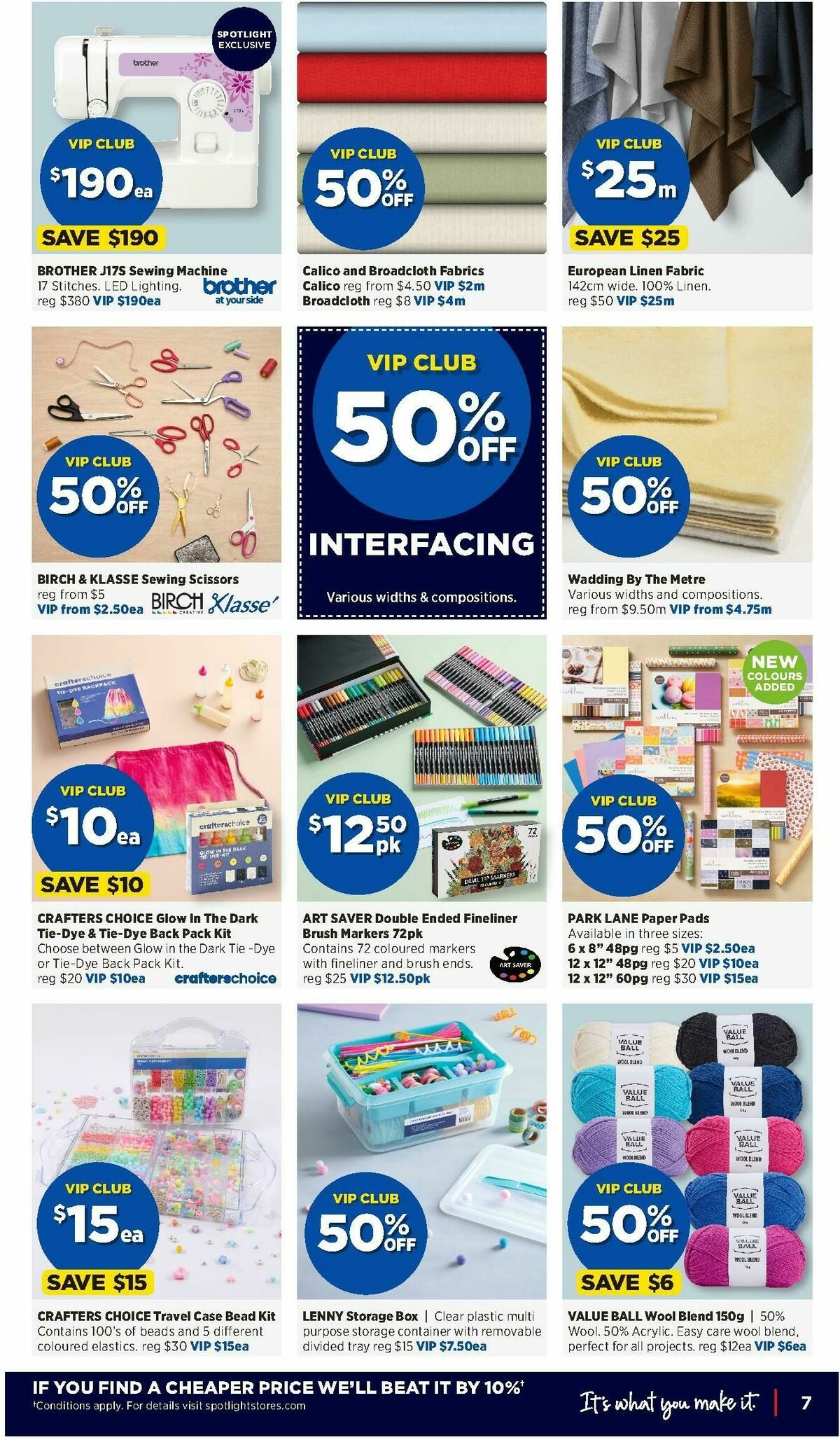 Spotlight Catalogues from 8 October