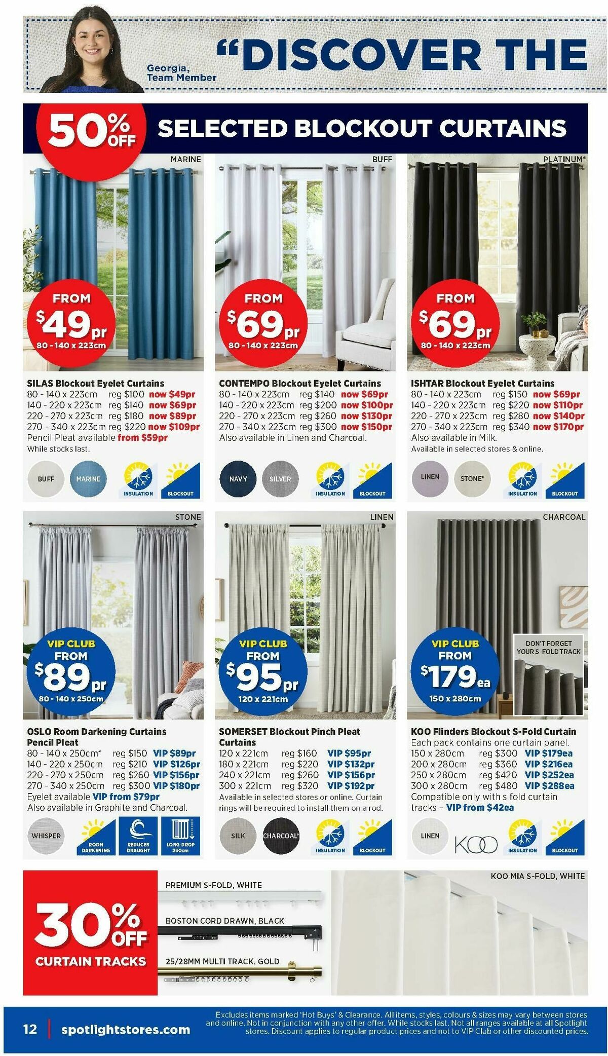 Spotlight Catalogues from 15 October