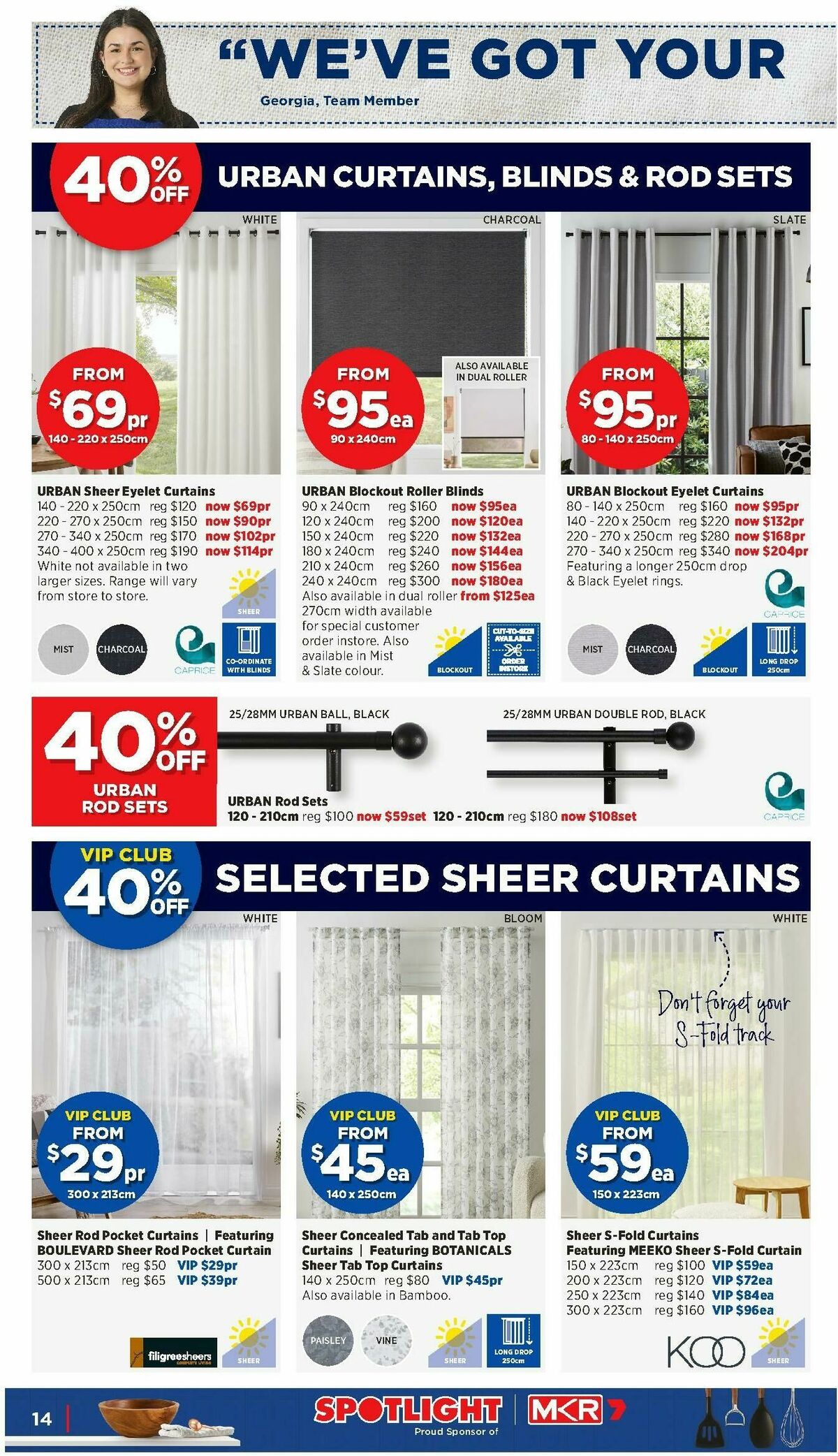 Spotlight Catalogues from 15 October