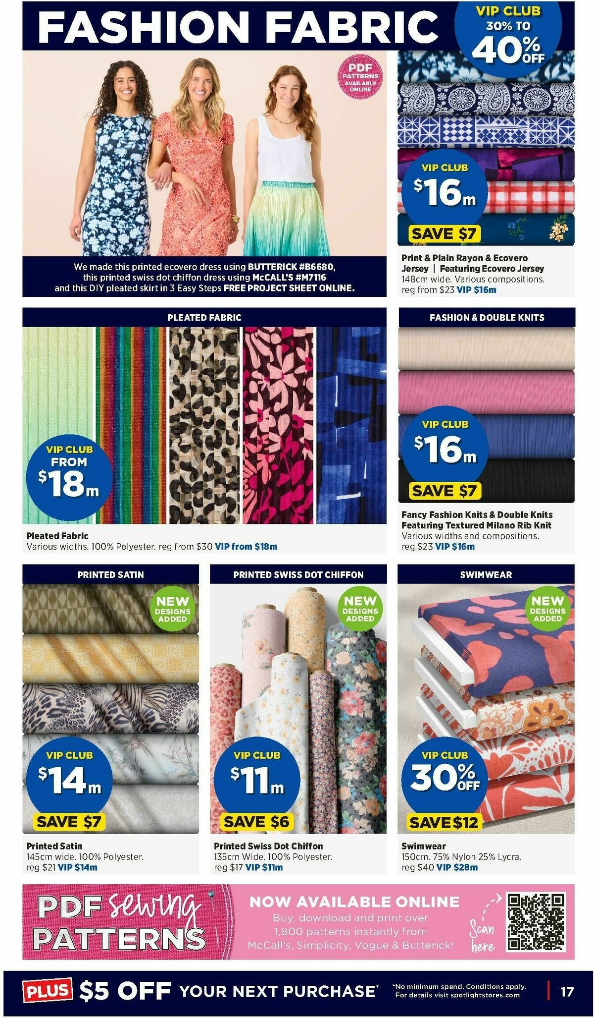 Spotlight Catalogues from 15 October